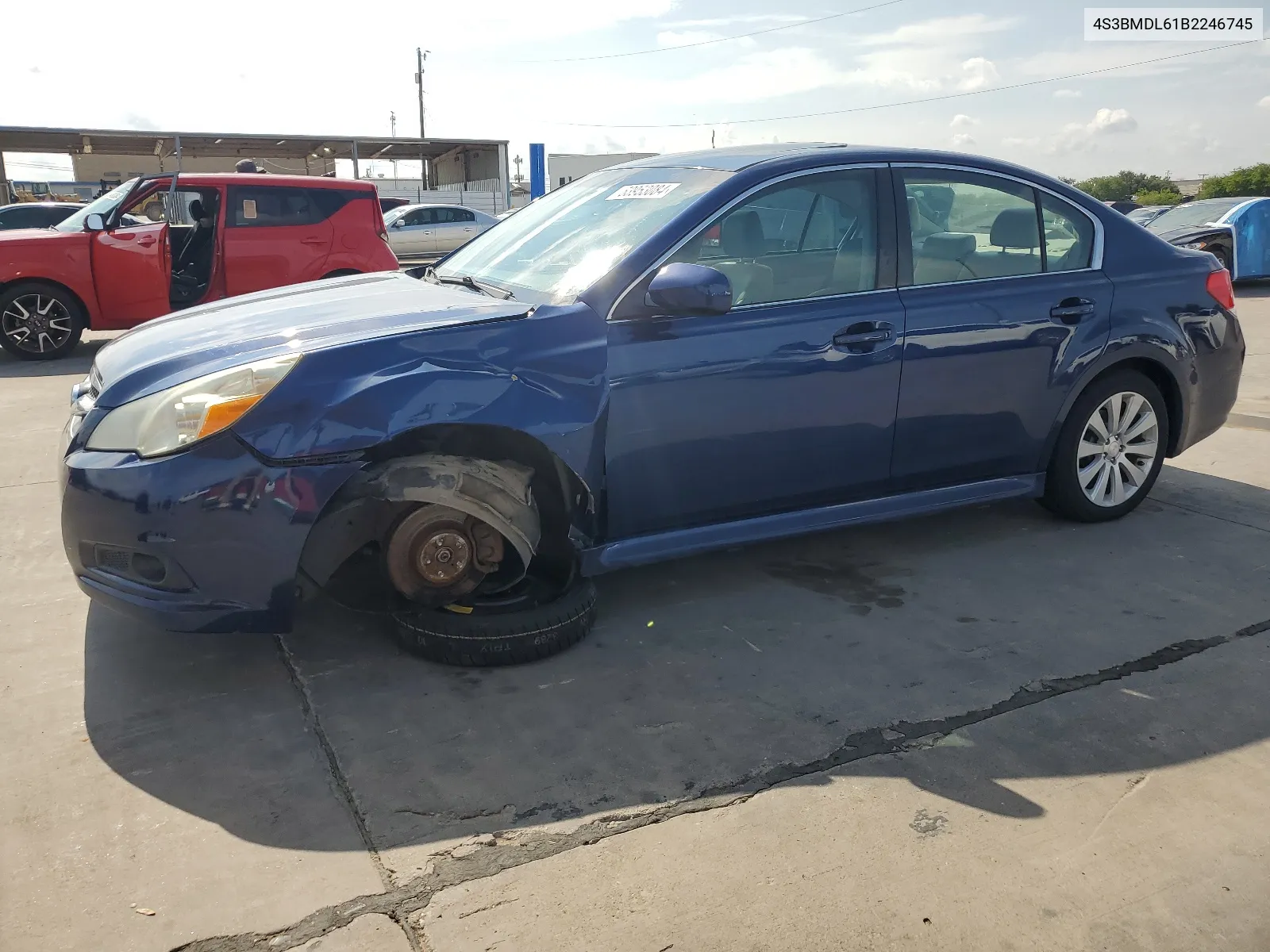 4S3BMDL61B2246745 2011 Subaru Legacy 3.6R Limited