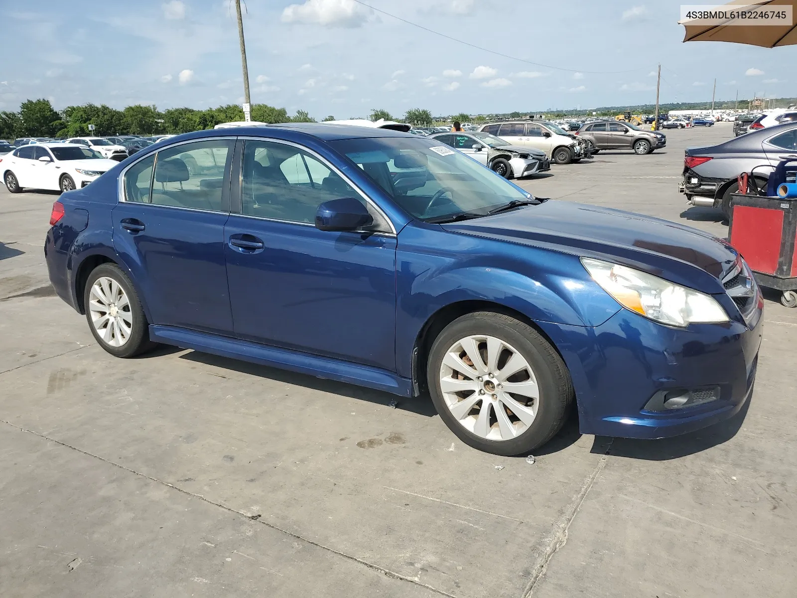 2011 Subaru Legacy 3.6R Limited VIN: 4S3BMDL61B2246745 Lot: 63953084