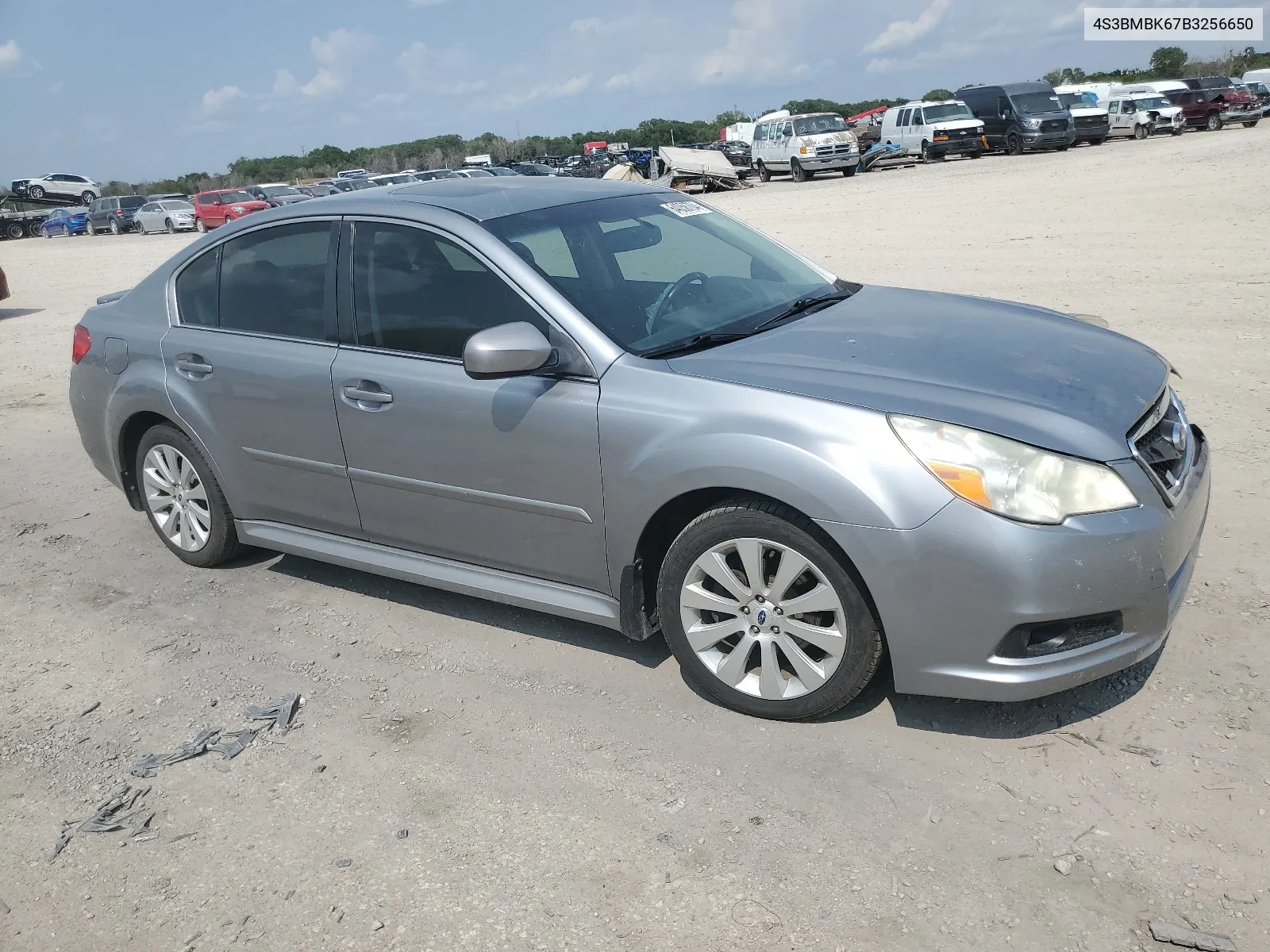 2011 Subaru Legacy 2.5I Limited VIN: 4S3BMBK67B3256650 Lot: 64058704