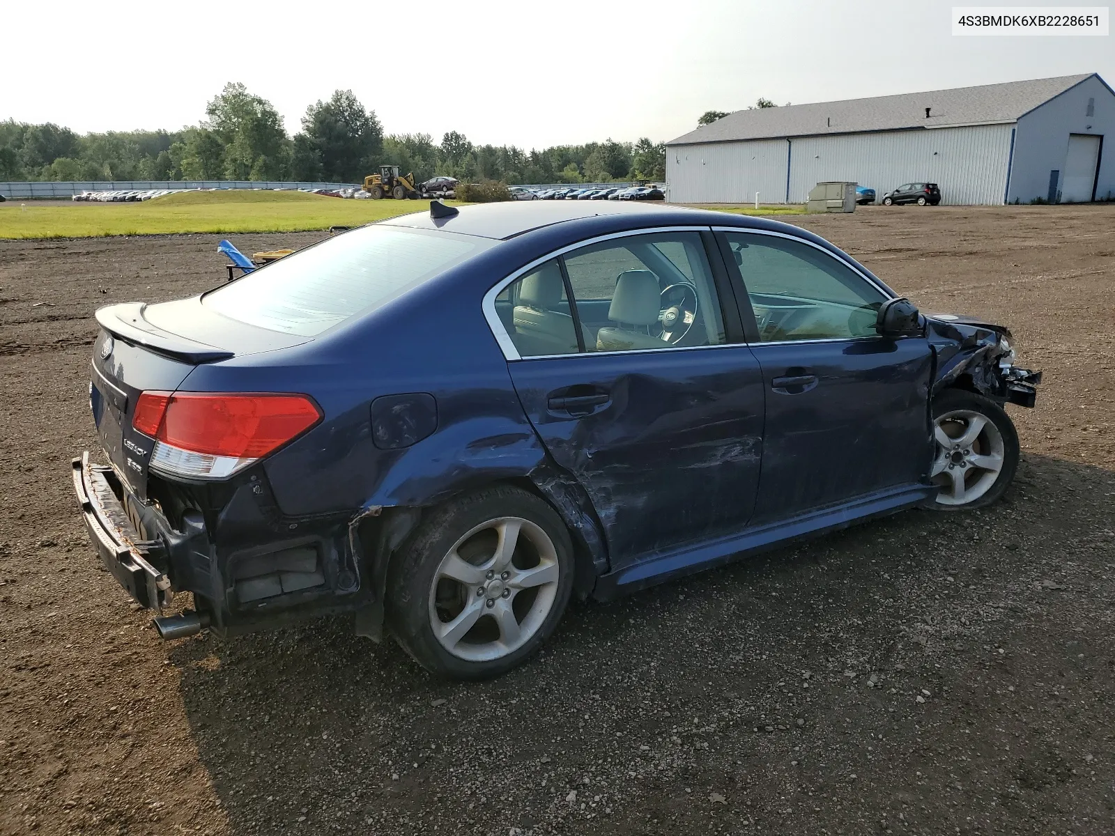 2011 Subaru Legacy 3.6R Limited VIN: 4S3BMDK6XB2228651 Lot: 64148974