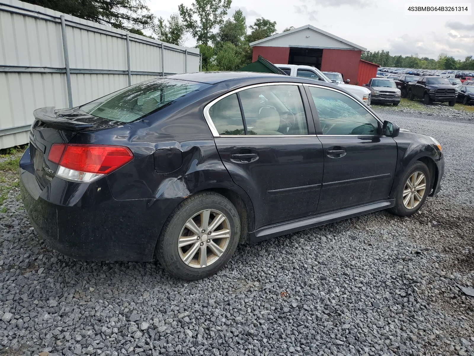 4S3BMBG64B3261314 2011 Subaru Legacy 2.5I Premium