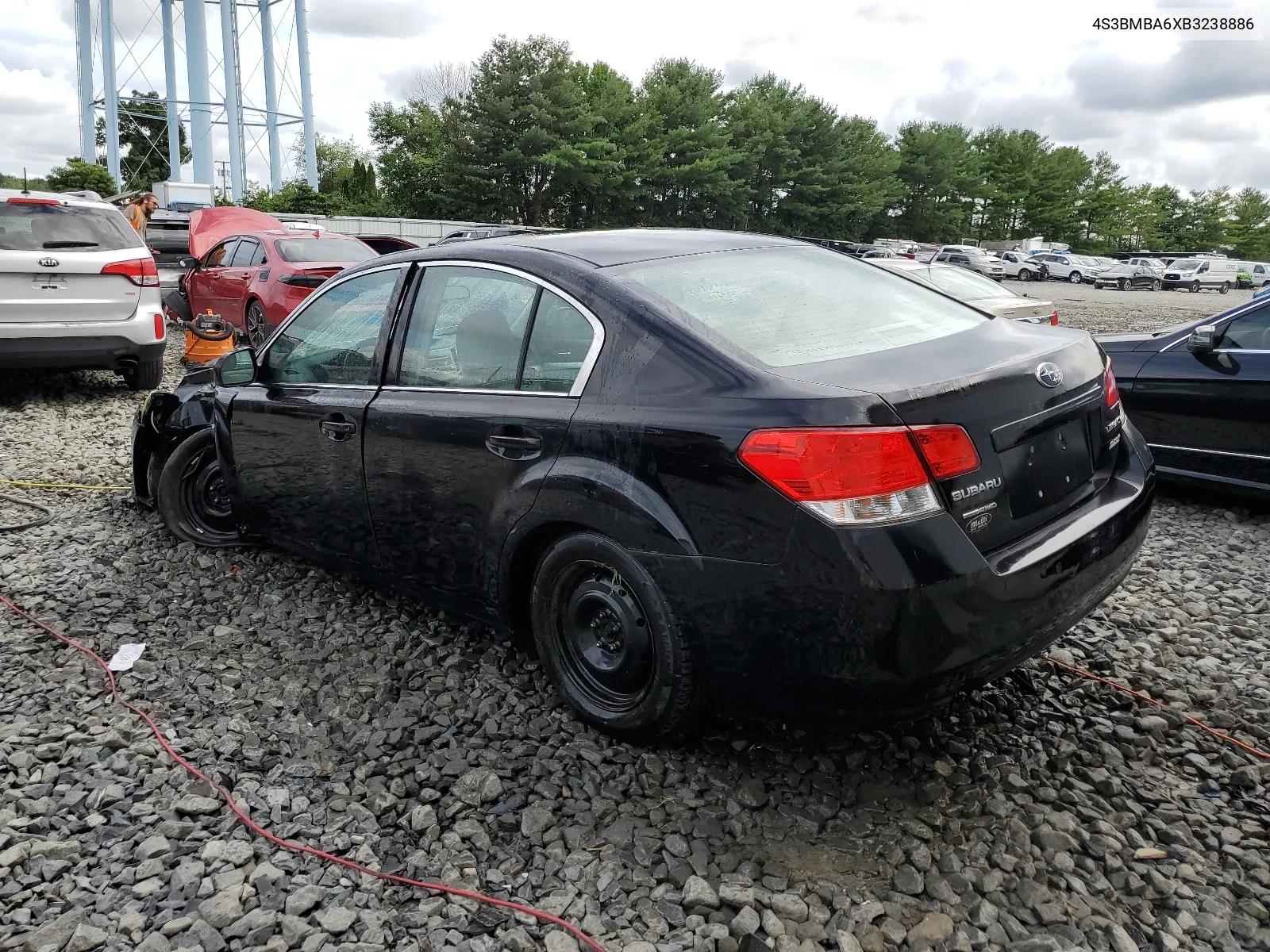 2011 Subaru Legacy 2.5I VIN: 4S3BMBA6XB3238886 Lot: 64607834