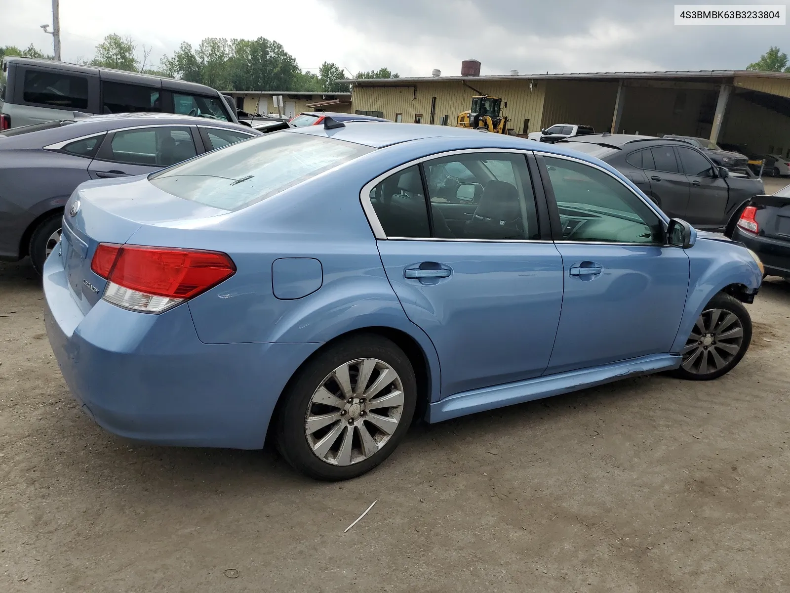 2011 Subaru Legacy 2.5I Limited VIN: 4S3BMBK63B3233804 Lot: 64656114