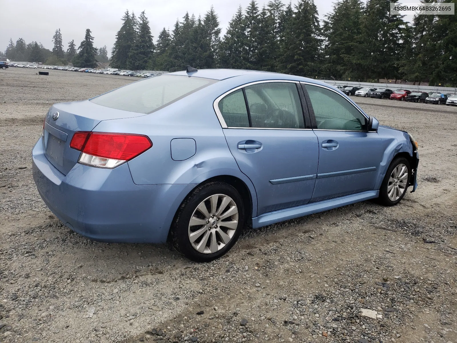 2011 Subaru Legacy 2.5I Limited VIN: 4S3BMBK64B3262695 Lot: 64801564