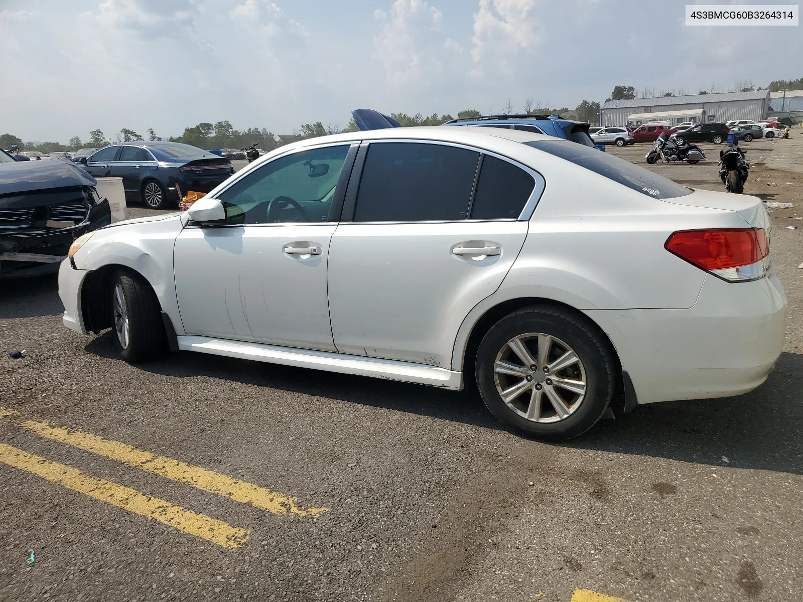 2011 Subaru Legacy 2.5I Premium VIN: 4S3BMCG60B3264314 Lot: 65546674