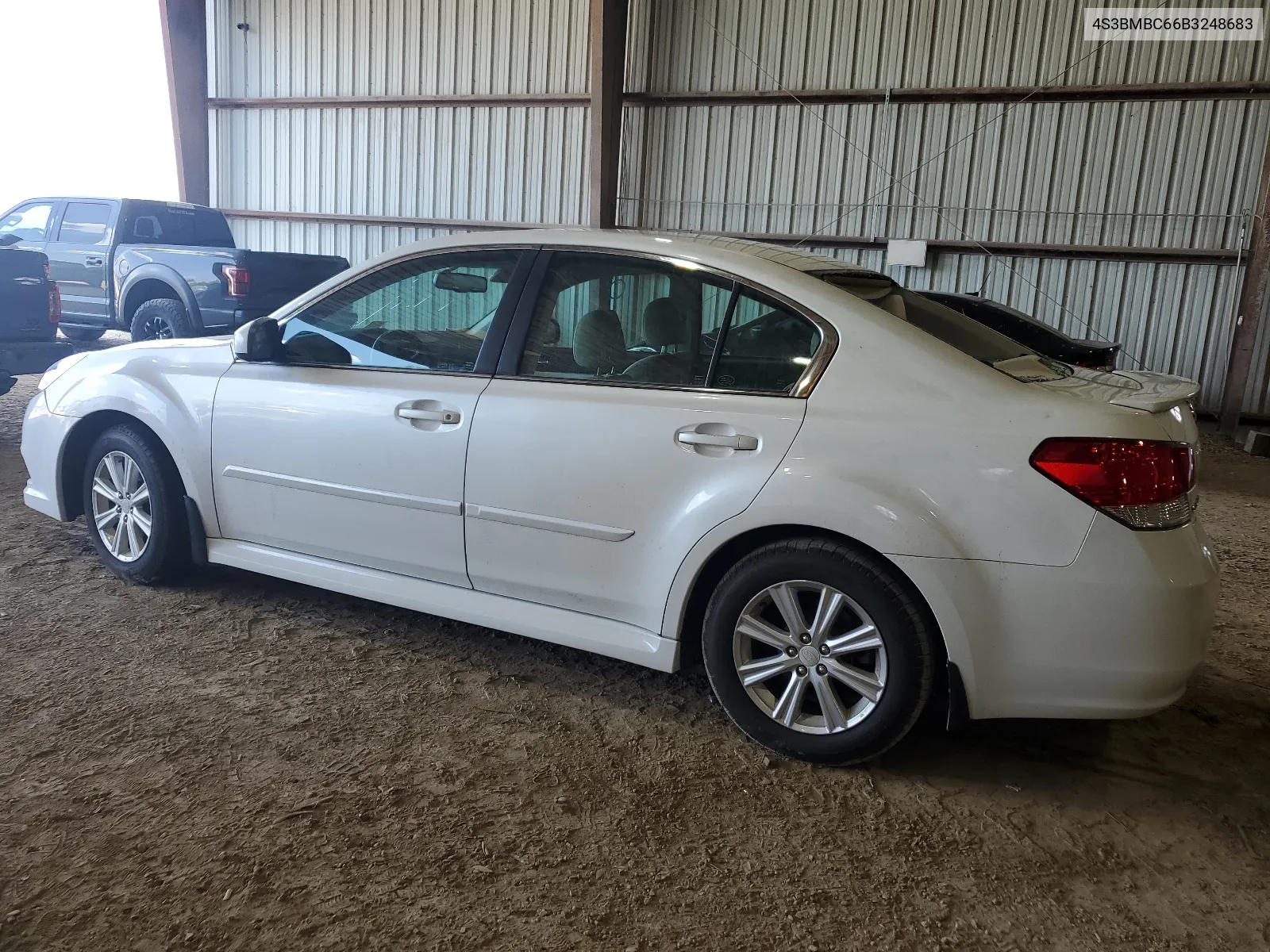 2011 Subaru Legacy 2.5I Premium VIN: 4S3BMBC66B3248683 Lot: 65568524