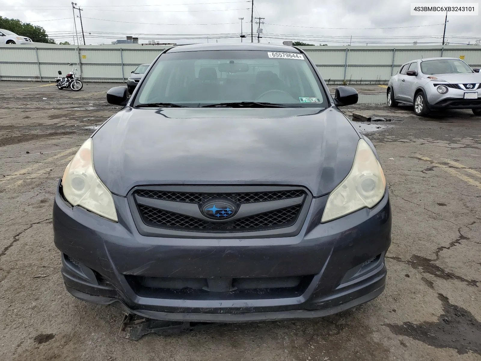 2011 Subaru Legacy 2.5I Premium VIN: 4S3BMBC6XB3243101 Lot: 65579644