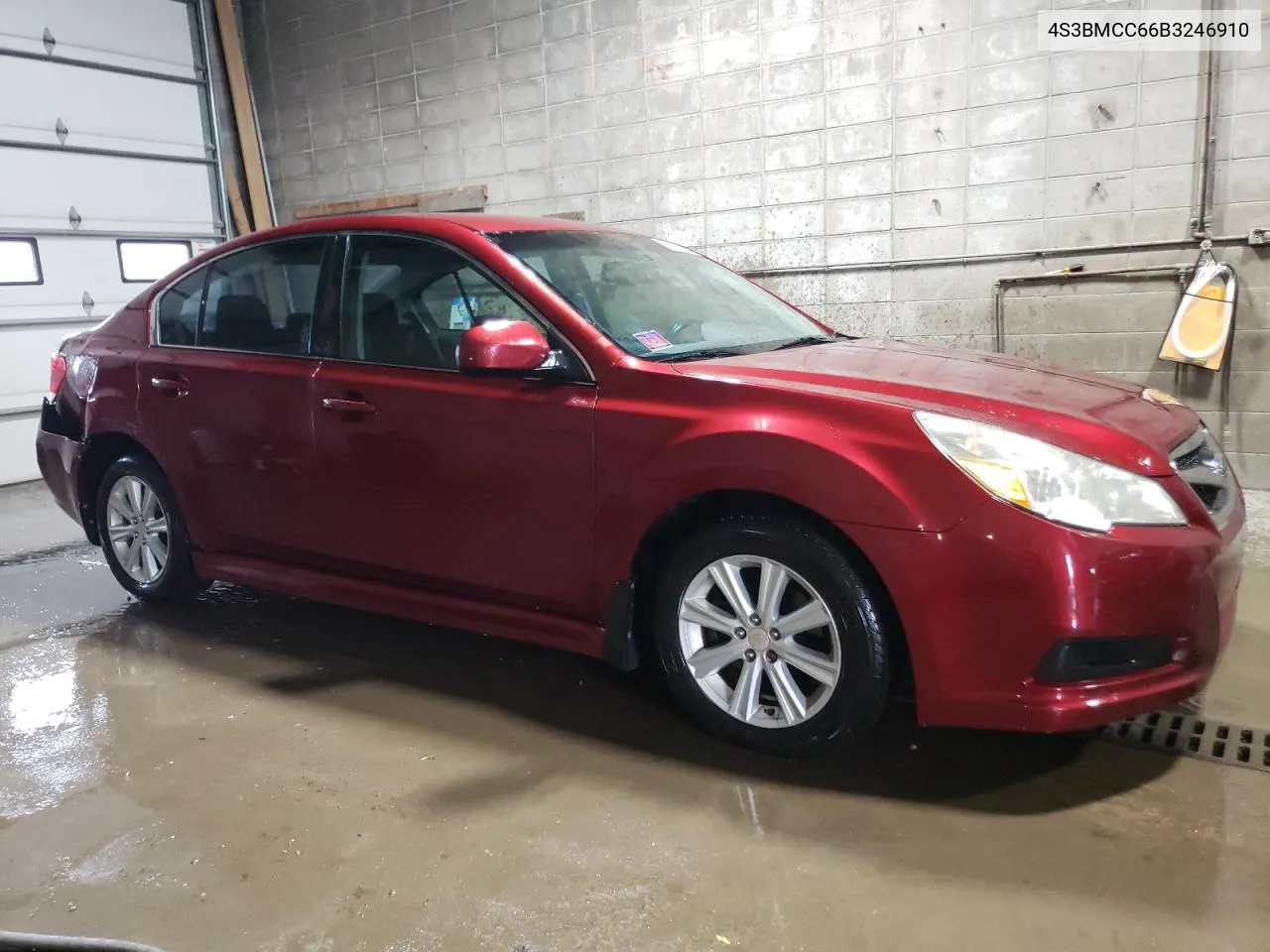 2011 Subaru Legacy 2.5I Premium VIN: 4S3BMCC66B3246910 Lot: 65778564