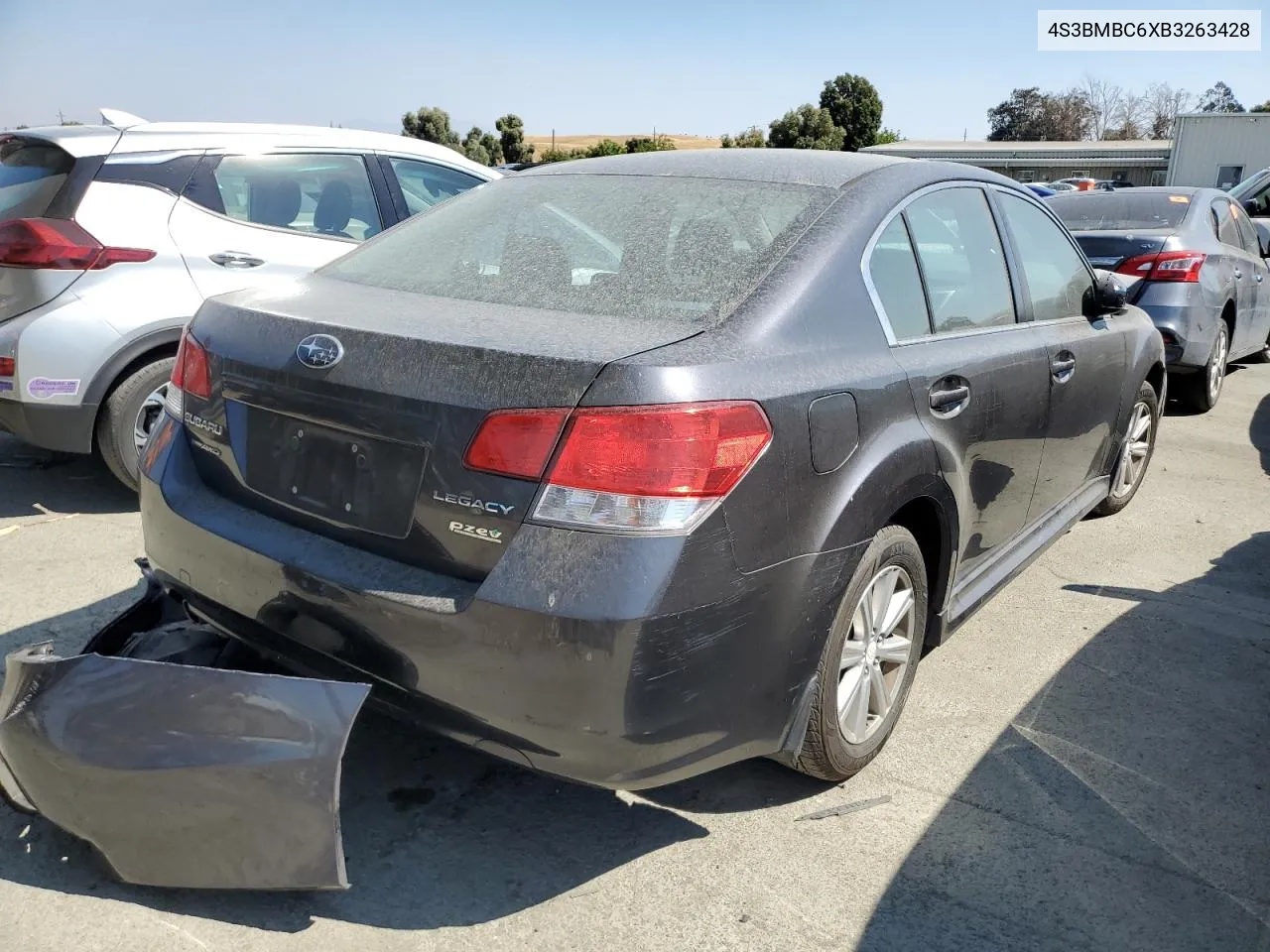 2011 Subaru Legacy 2.5I Premium VIN: 4S3BMBC6XB3263428 Lot: 65861774