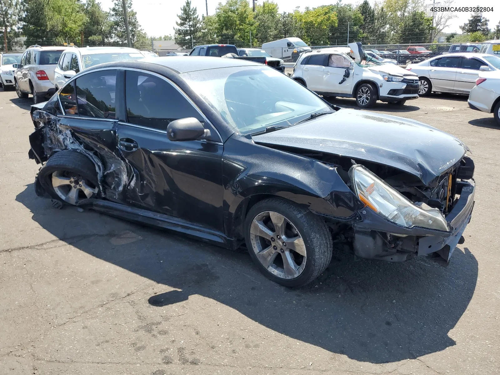 2011 Subaru Legacy 2.5I VIN: 4S3BMCA60B3252804 Lot: 65905324