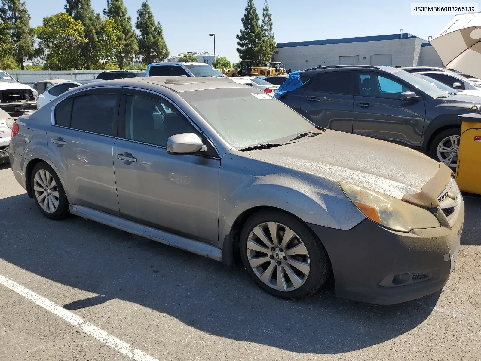 2011 Subaru Legacy 2.5I Limited VIN: 4S3BMBK60B3265139 Lot: 67562044