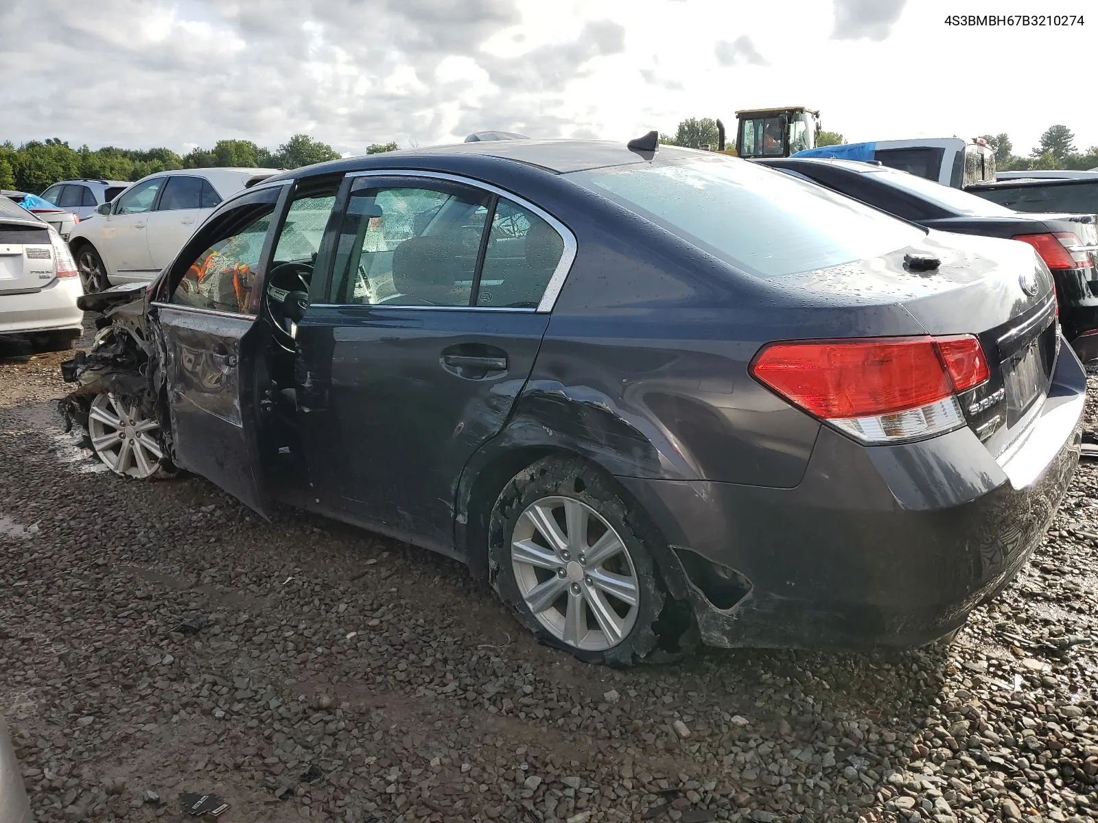 2011 Subaru Legacy 2.5I Premium VIN: 4S3BMBH67B3210274 Lot: 68160144