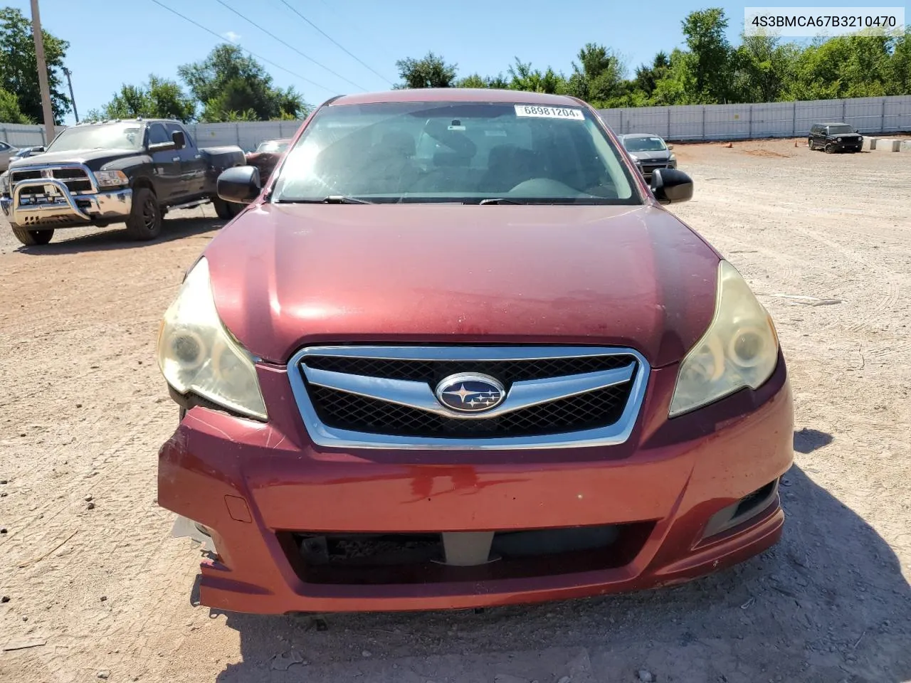 4S3BMCA67B3210470 2011 Subaru Legacy 2.5I