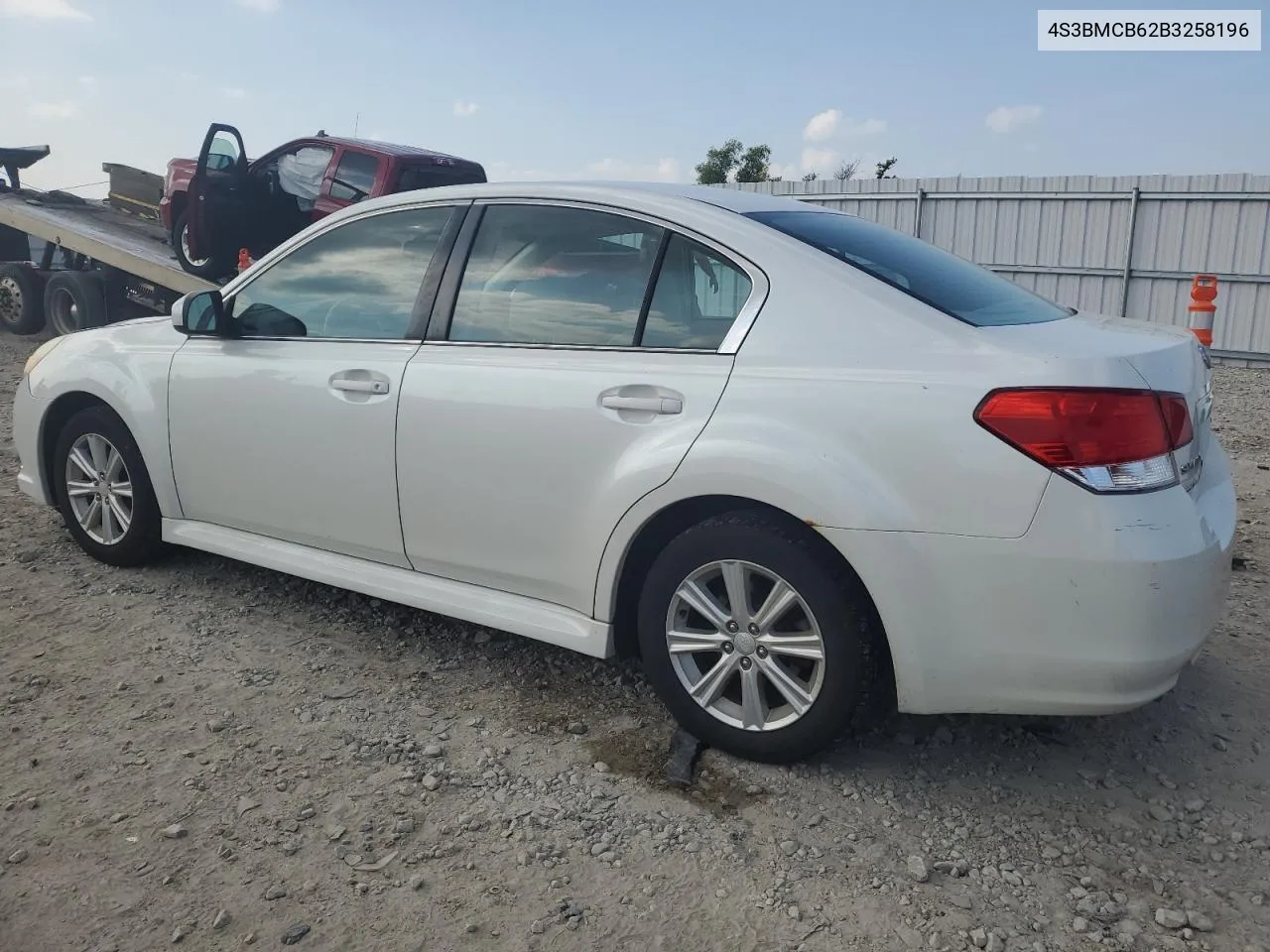 2011 Subaru Legacy 2.5I Premium VIN: 4S3BMCB62B3258196 Lot: 68990514