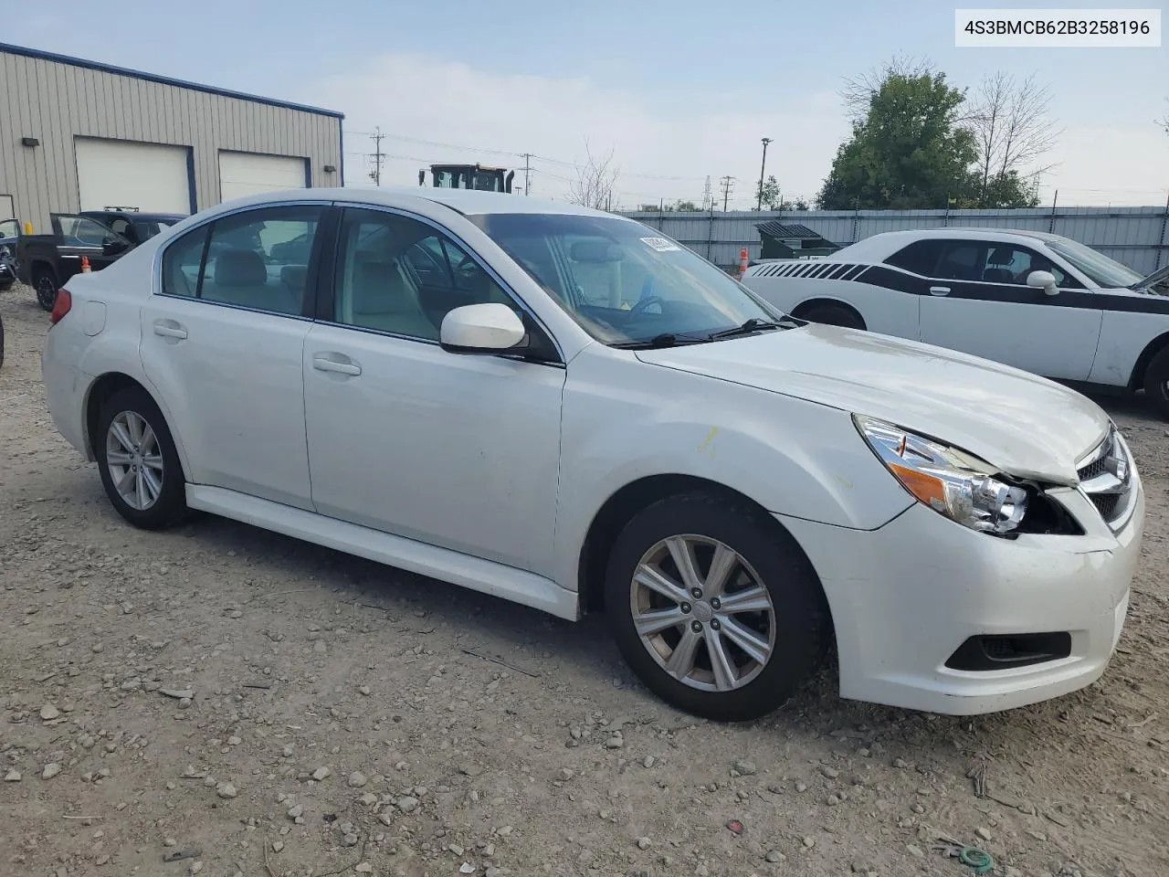 2011 Subaru Legacy 2.5I Premium VIN: 4S3BMCB62B3258196 Lot: 68990514