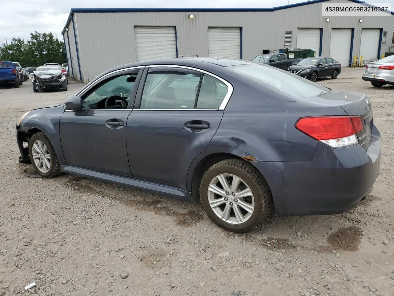 2011 Subaru Legacy 2.5I Premium VIN: 4S3BMCG69B3210087 Lot: 69222734