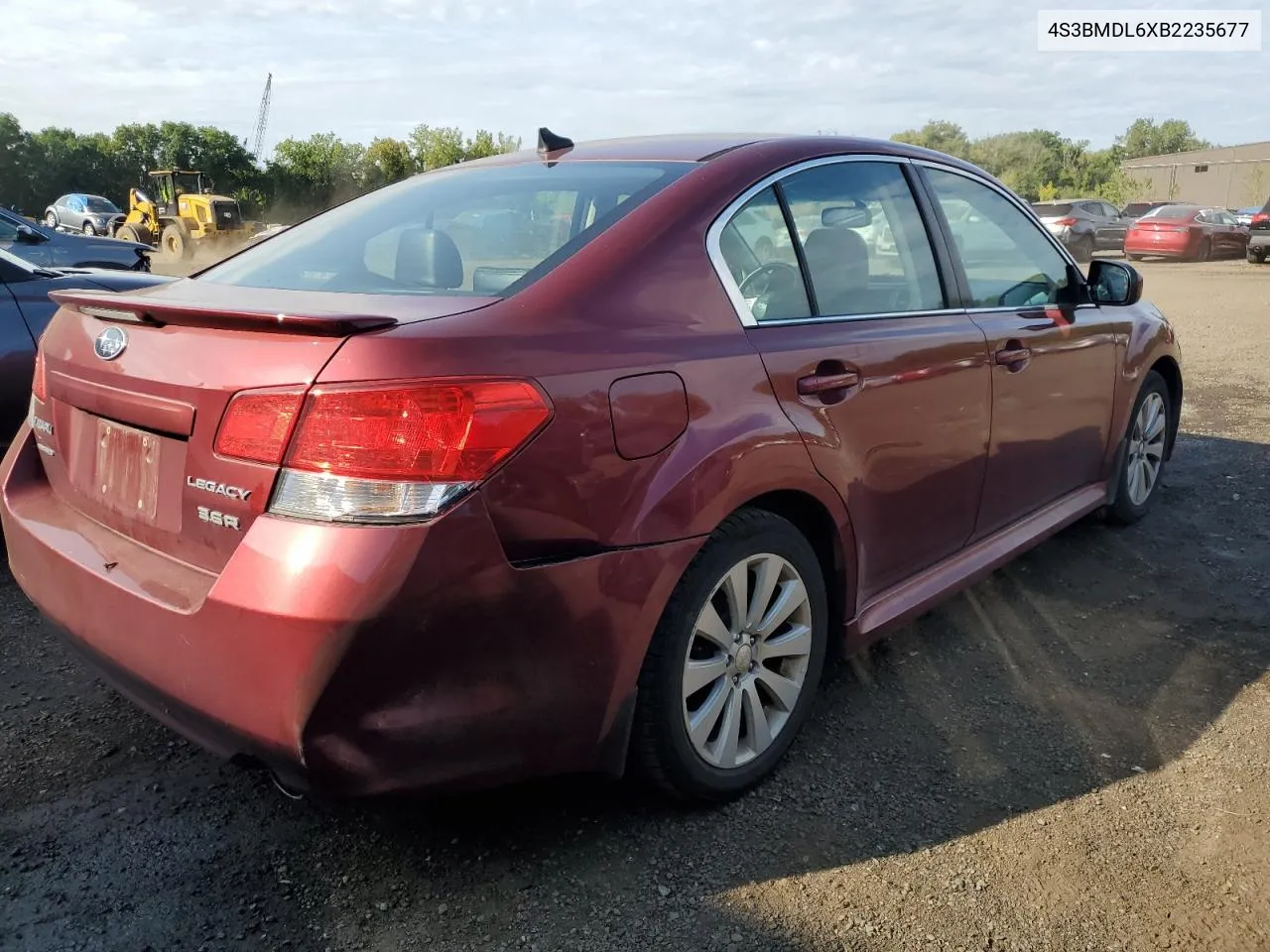 4S3BMDL6XB2235677 2011 Subaru Legacy 3.6R Limited