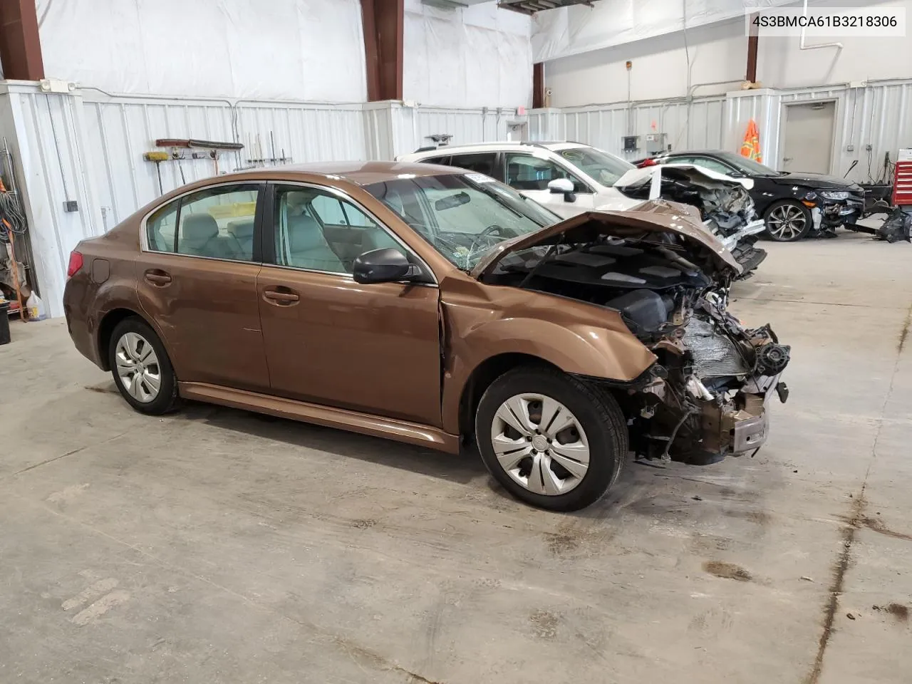 2011 Subaru Legacy 2.5I VIN: 4S3BMCA61B3218306 Lot: 69795324