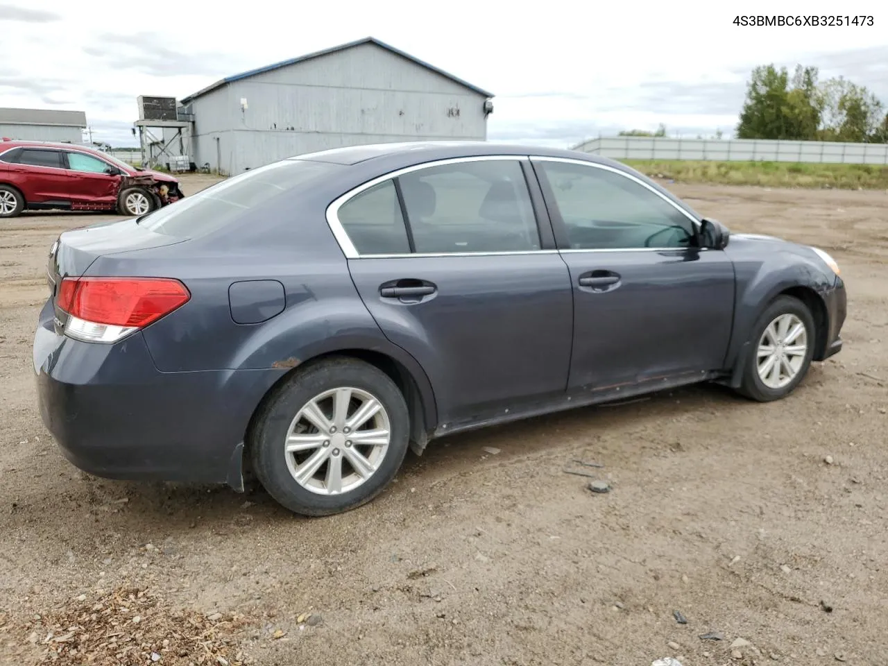 2011 Subaru Legacy 2.5I Premium VIN: 4S3BMBC6XB3251473 Lot: 70461014