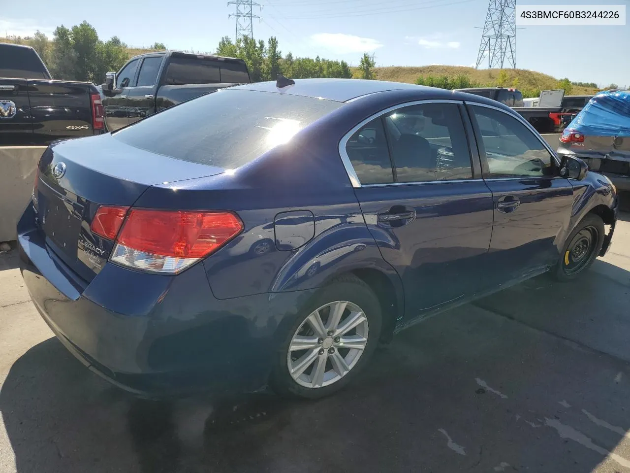 4S3BMCF60B3244226 2011 Subaru Legacy 2.5I Premium