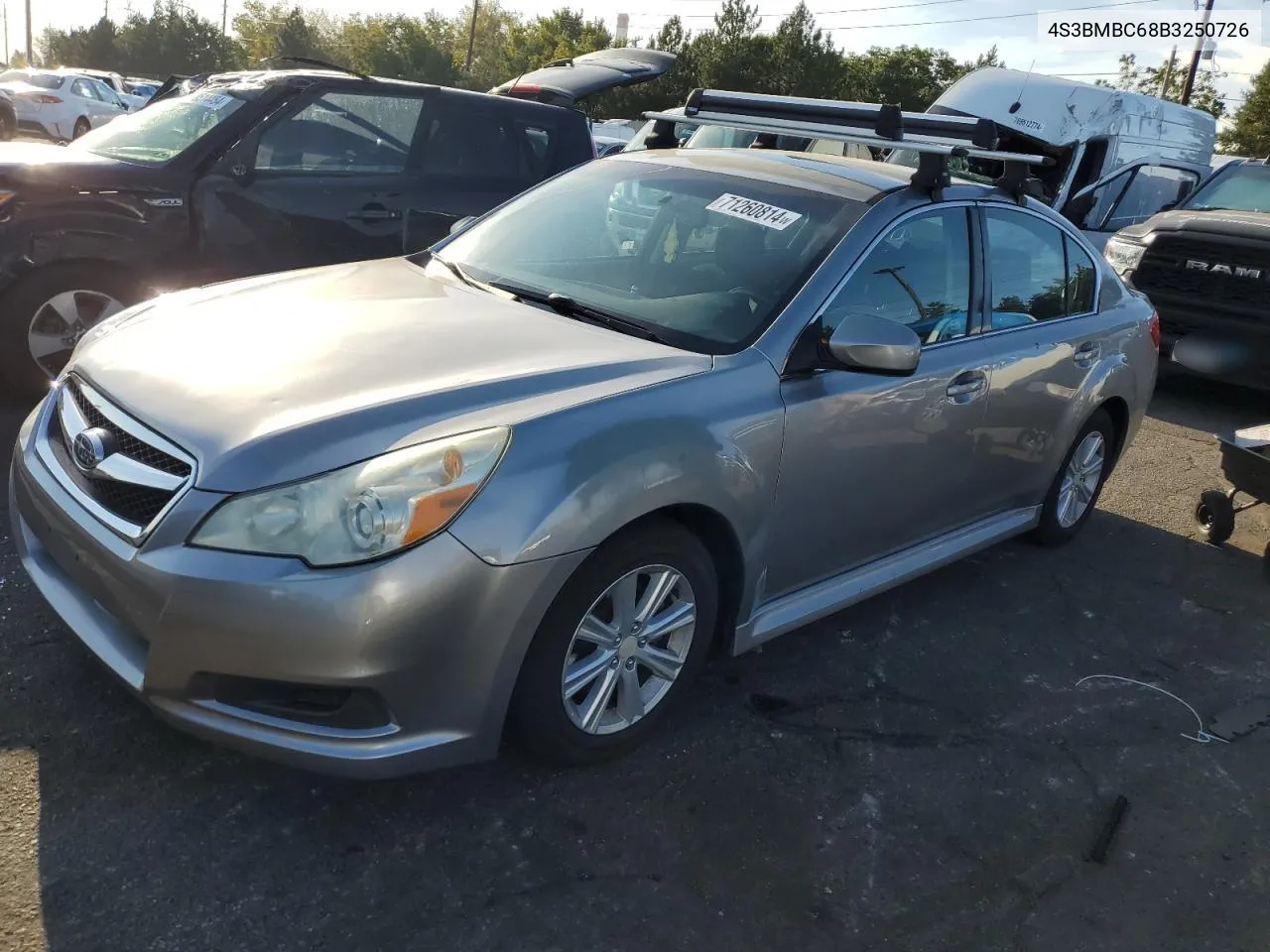 4S3BMBC68B3250726 2011 Subaru Legacy 2.5I Premium