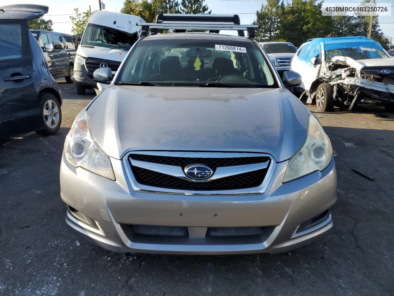 4S3BMBC68B3250726 2011 Subaru Legacy 2.5I Premium