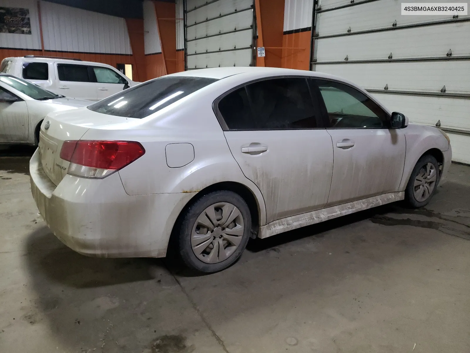 2011 Subaru Legacy 2.5I VIN: 4S3BMGA6XB3240425 Lot: 72182732