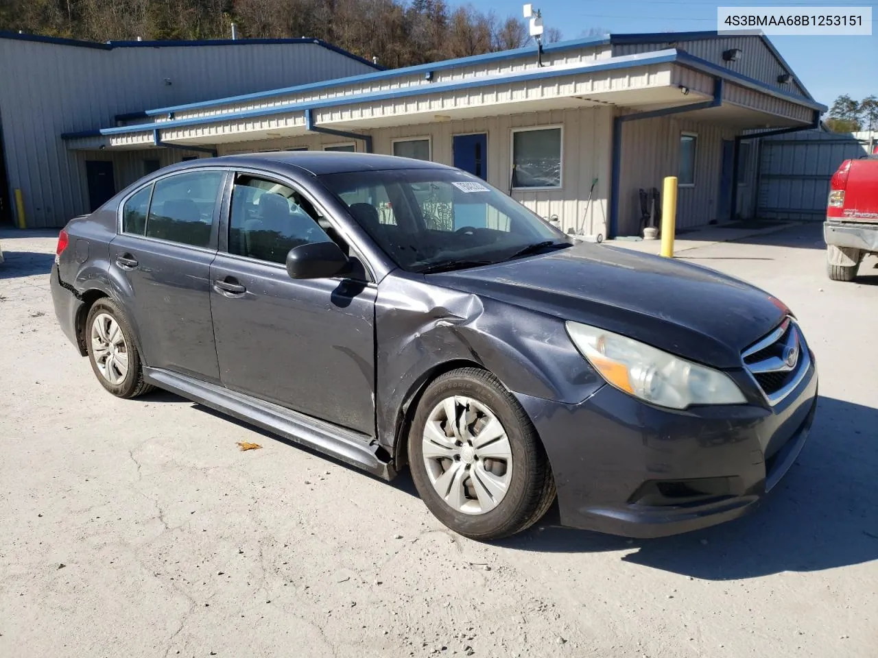 2011 Subaru Legacy 2.5I VIN: 4S3BMAA68B1253151 Lot: 75043363