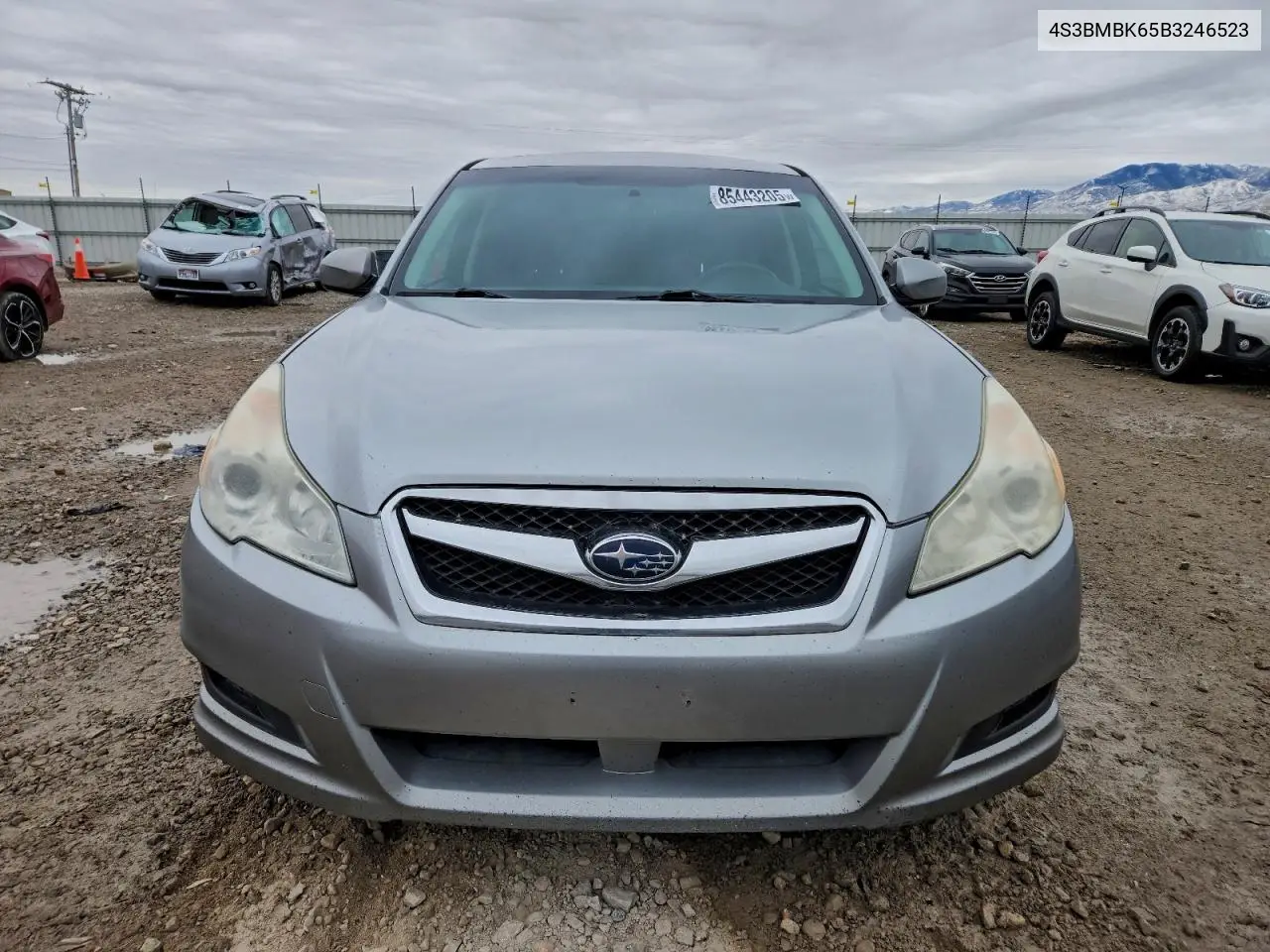 4S3BMBK65B3246523 2011 Subaru Legacy 2.5I Limited