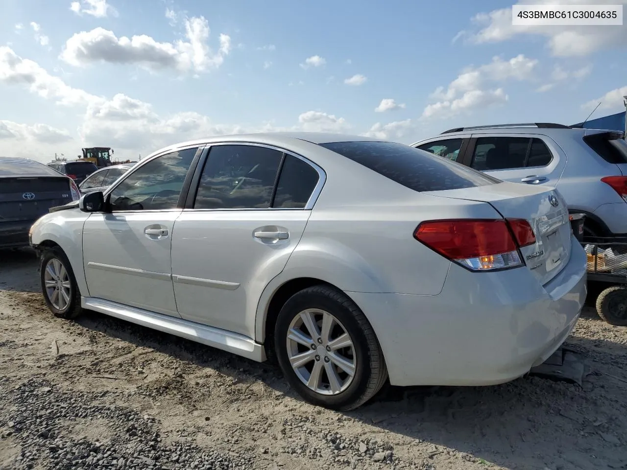 4S3BMBC61C3004635 2012 Subaru Legacy 2.5I Premium