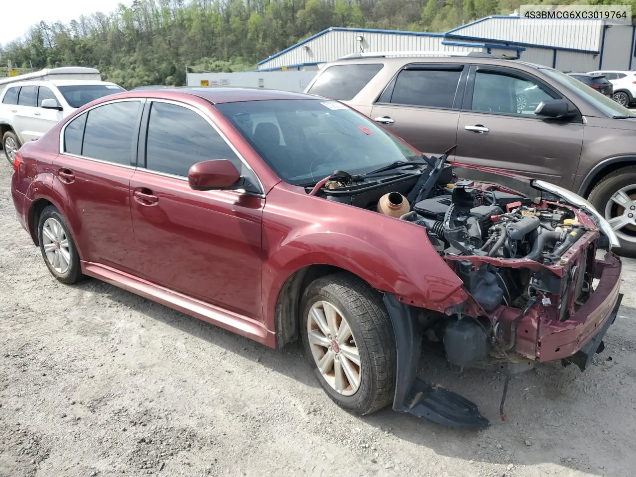 2012 Subaru Legacy 2.5I Premium VIN: 4S3BMCG6XC3019764 Lot: 51062284