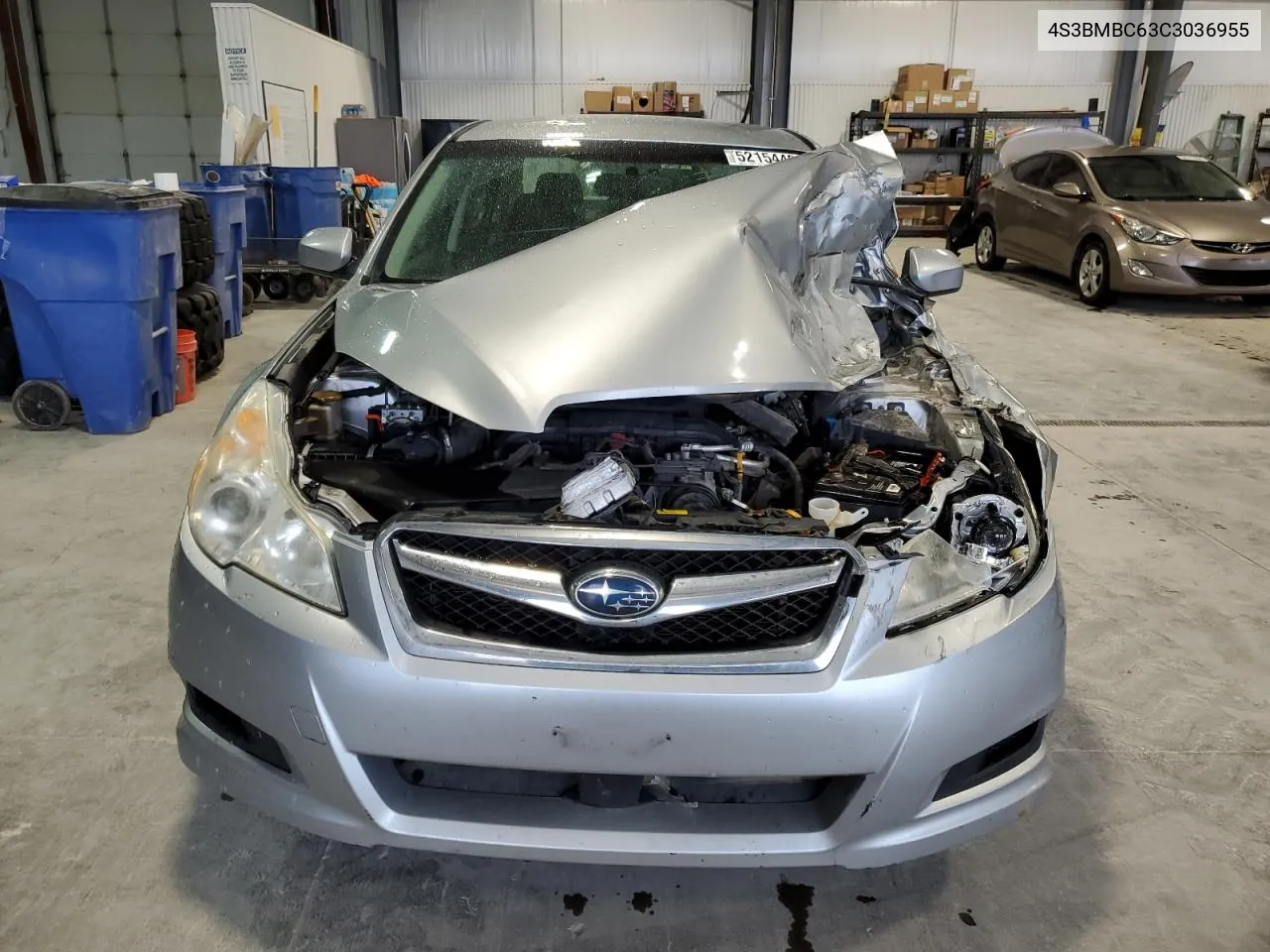 2012 Subaru Legacy 2.5I Premium VIN: 4S3BMBC63C3036955 Lot: 52154424