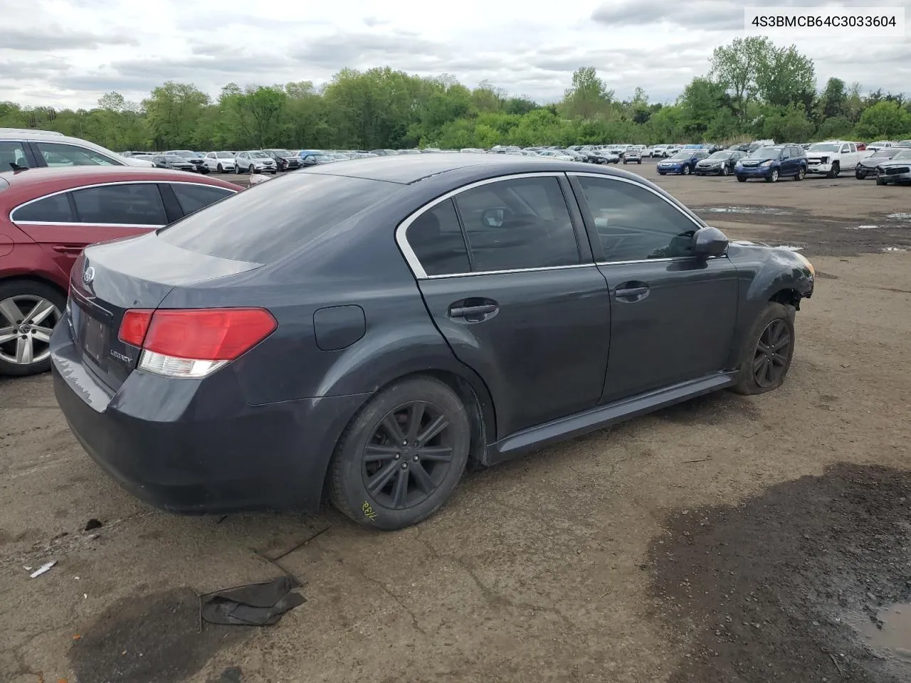 2012 Subaru Legacy 2.5I Premium VIN: 4S3BMCB64C3033604 Lot: 53668064