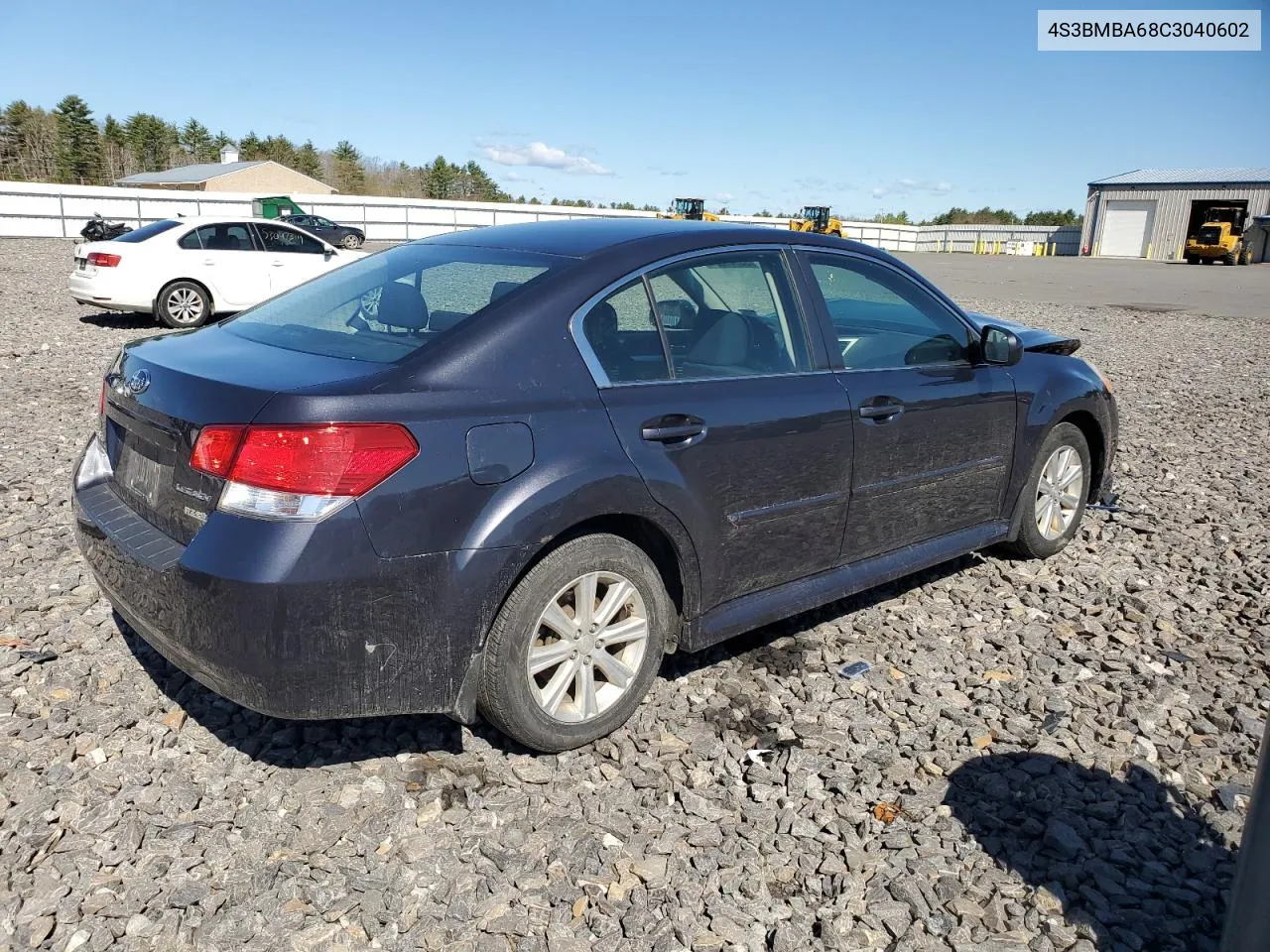 4S3BMBA68C3040602 2012 Subaru Legacy 2.5I