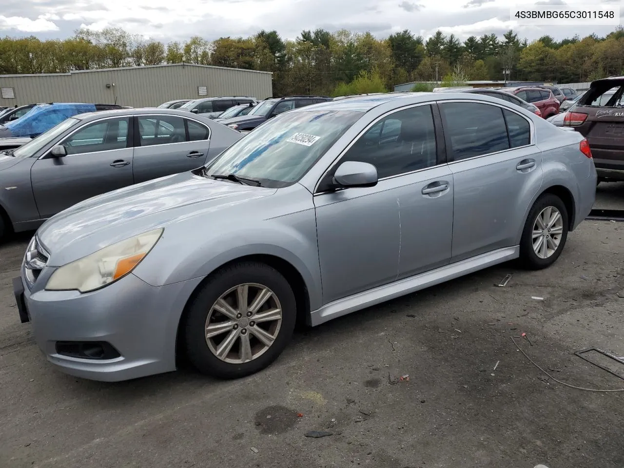 2012 Subaru Legacy 2.5I Premium VIN: 4S3BMBG65C3011548 Lot: 54250294