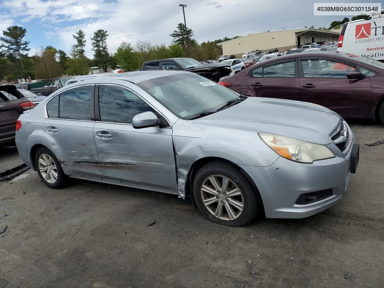 2012 Subaru Legacy 2.5I Premium VIN: 4S3BMBG65C3011548 Lot: 54250294