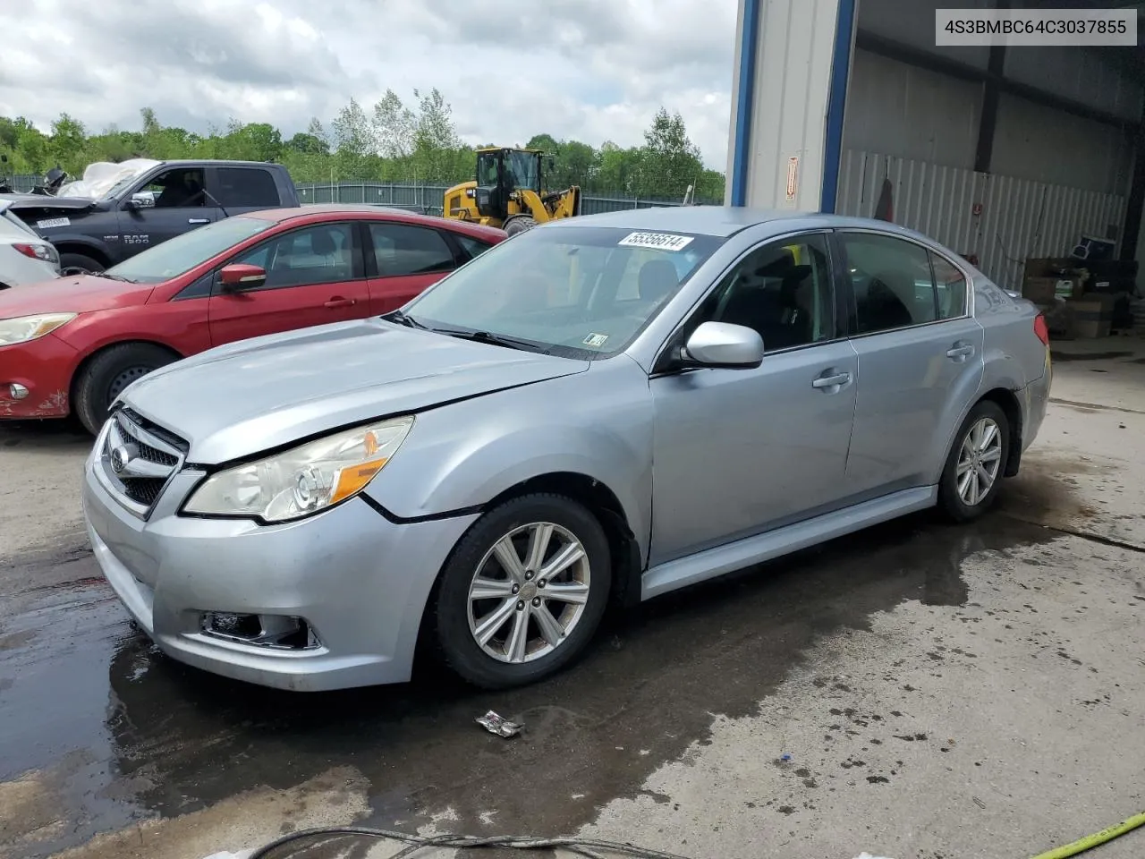 2012 Subaru Legacy 2.5I Premium VIN: 4S3BMBC64C3037855 Lot: 55356614