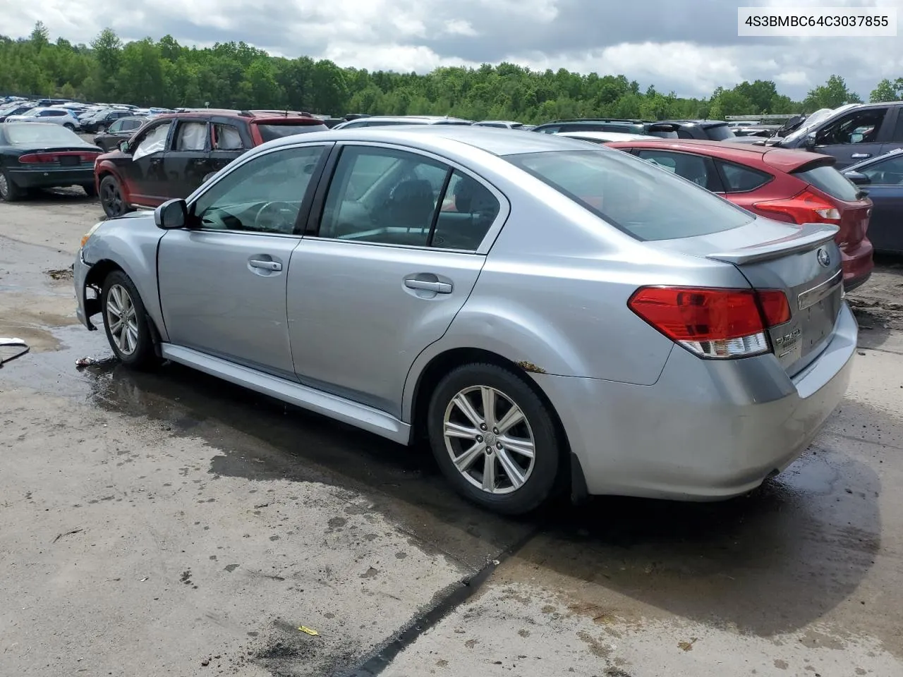 2012 Subaru Legacy 2.5I Premium VIN: 4S3BMBC64C3037855 Lot: 55356614