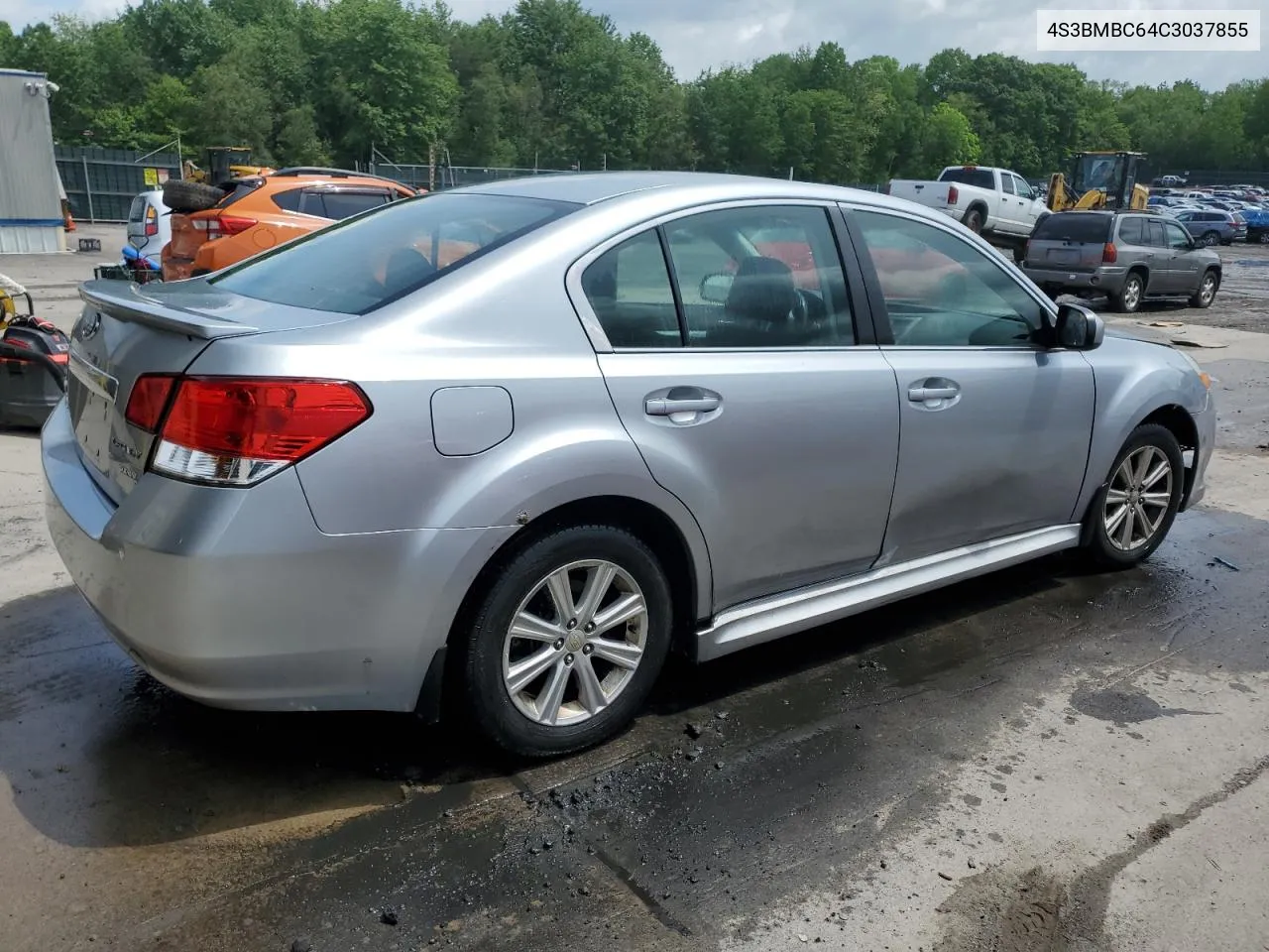 2012 Subaru Legacy 2.5I Premium VIN: 4S3BMBC64C3037855 Lot: 55356614