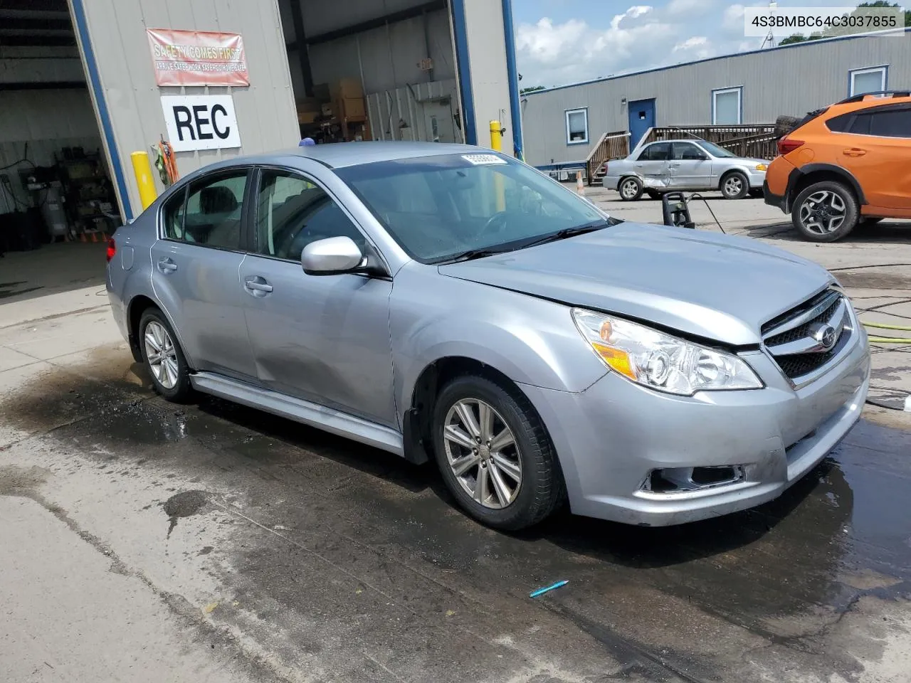 2012 Subaru Legacy 2.5I Premium VIN: 4S3BMBC64C3037855 Lot: 55356614