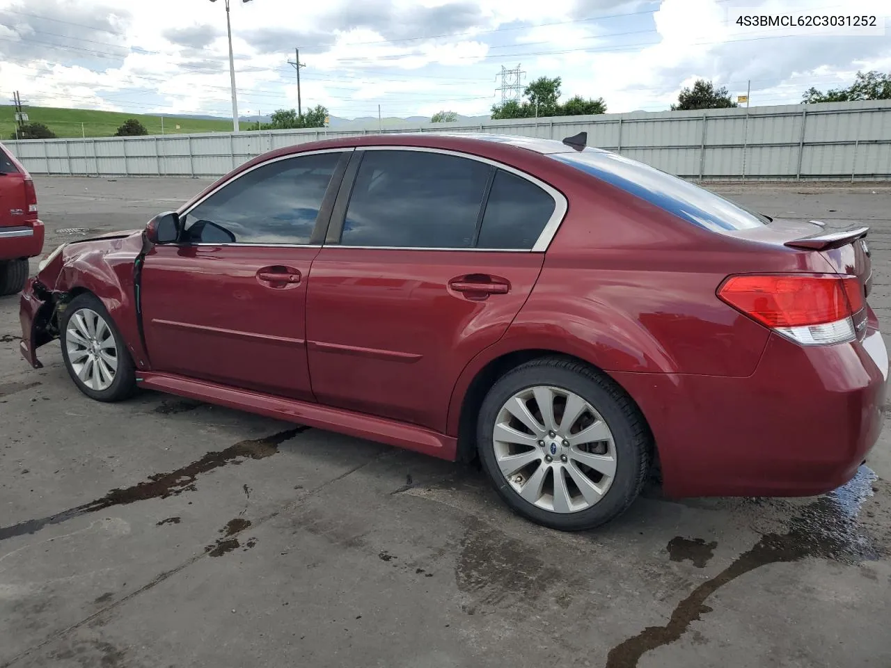 2012 Subaru Legacy 2.5I Limited VIN: 4S3BMCL62C3031252 Lot: 56609764