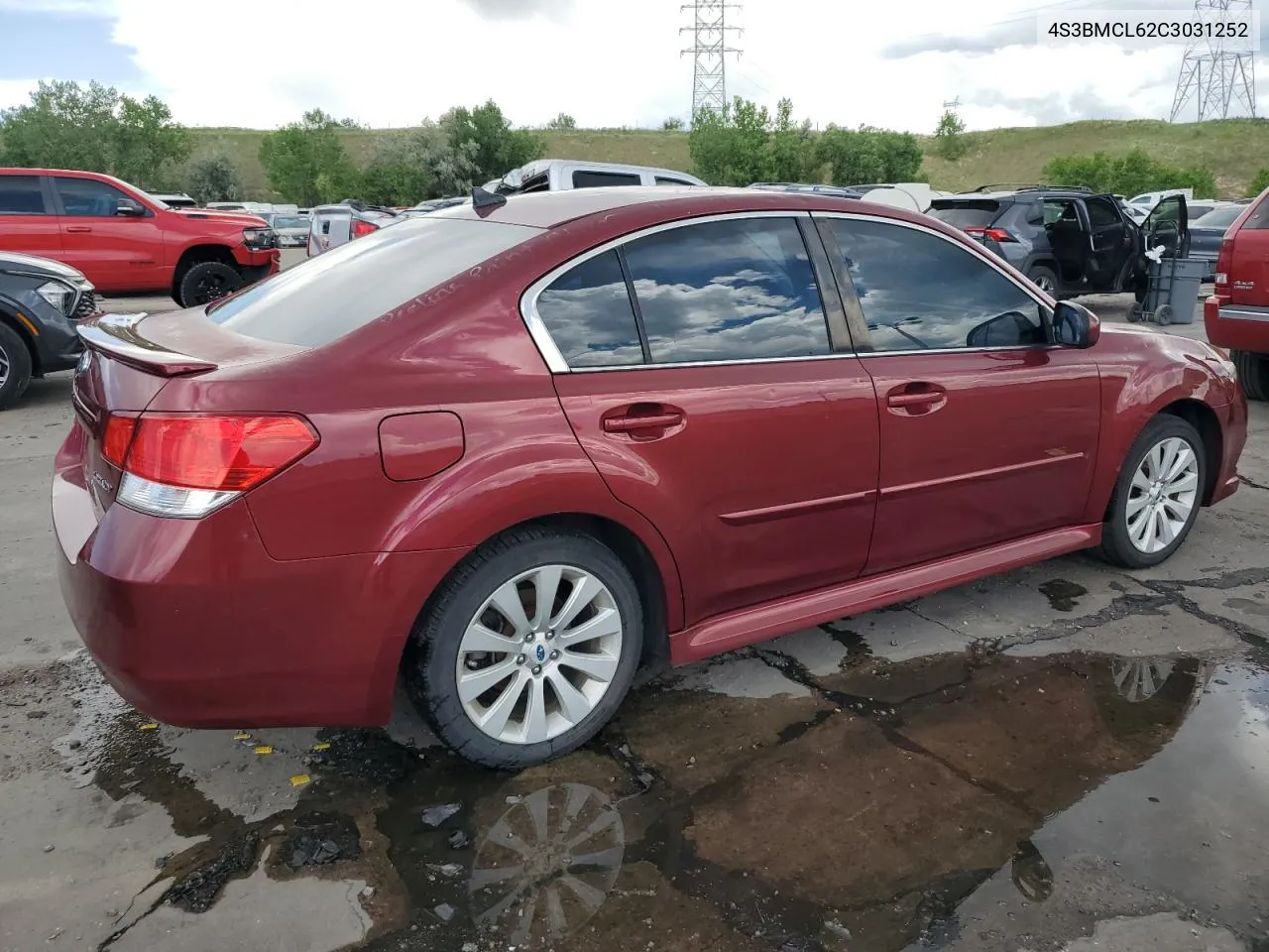 4S3BMCL62C3031252 2012 Subaru Legacy 2.5I Limited