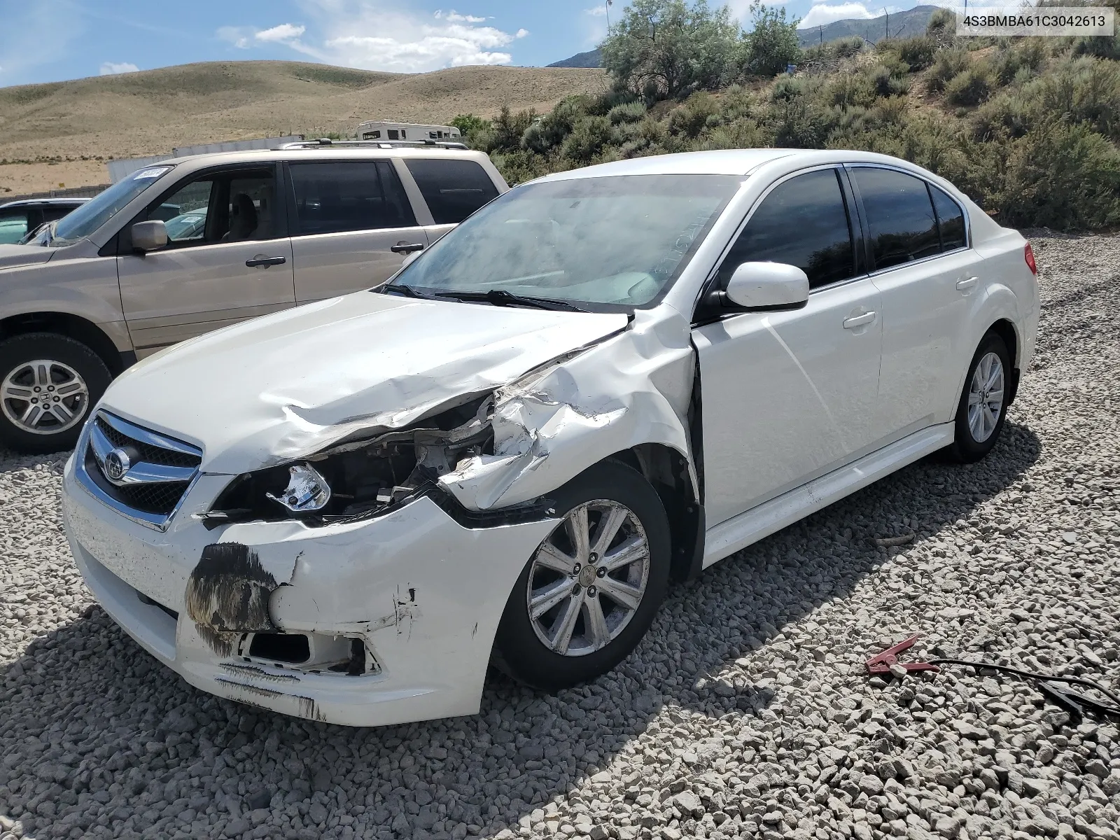 2012 Subaru Legacy 2.5I VIN: 4S3BMBA61C3042613 Lot: 59752444