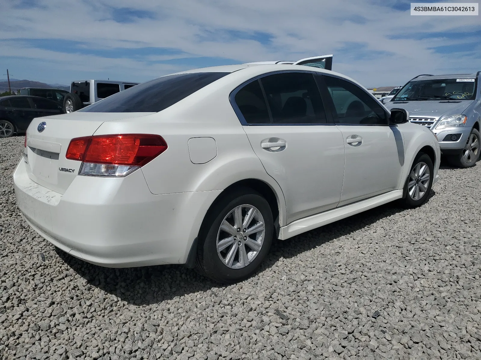 2012 Subaru Legacy 2.5I VIN: 4S3BMBA61C3042613 Lot: 59752444