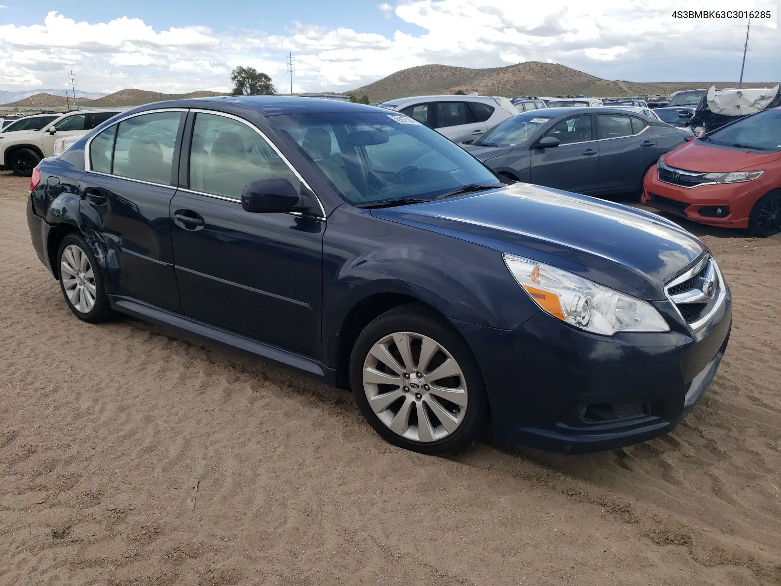 2012 Subaru Legacy 2.5I Limited VIN: 4S3BMBK63C3016285 Lot: 63657334