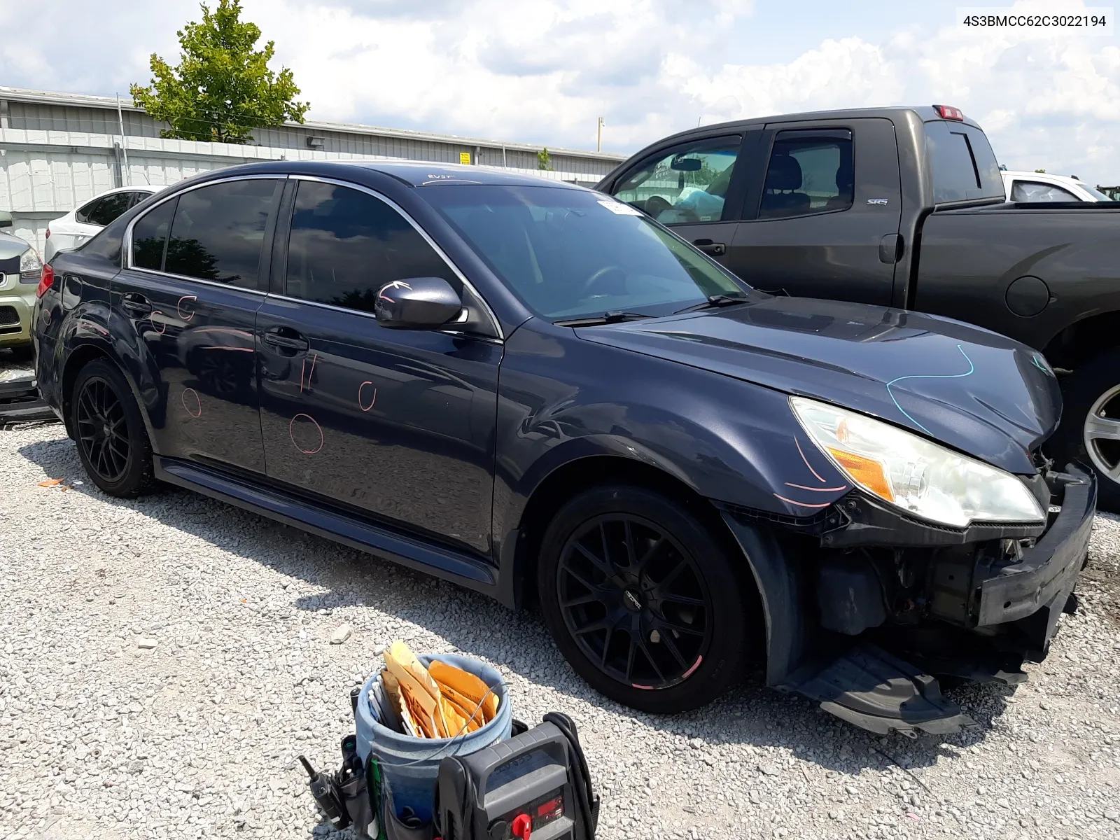 2012 Subaru Legacy 2.5I Premium VIN: 4S3BMCC62C3022194 Lot: 63961874