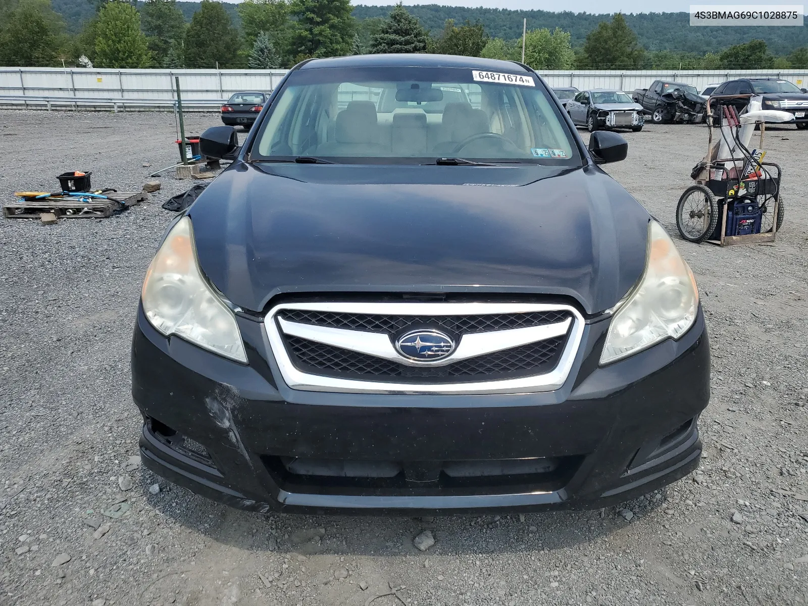 2012 Subaru Legacy 2.5I Premium VIN: 4S3BMAG69C1028875 Lot: 64871674