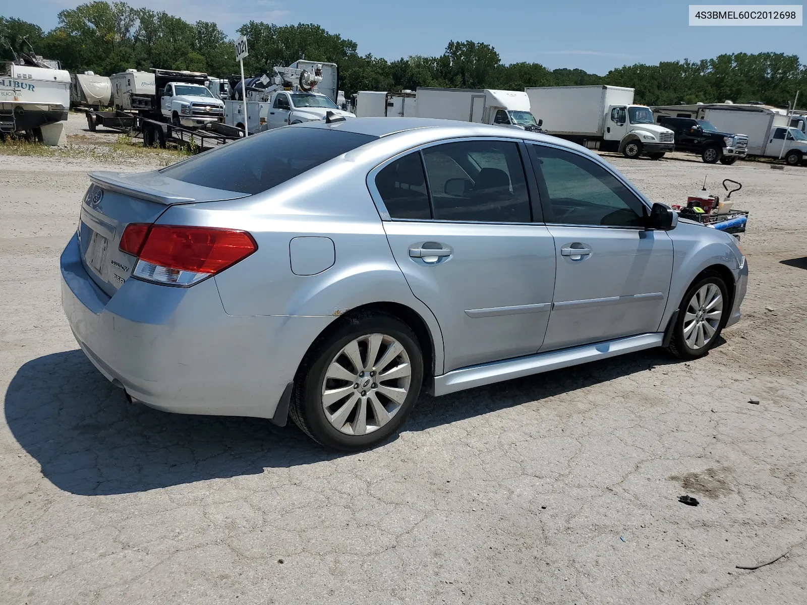 4S3BMEL60C2012698 2012 Subaru Legacy 3.6R Limited