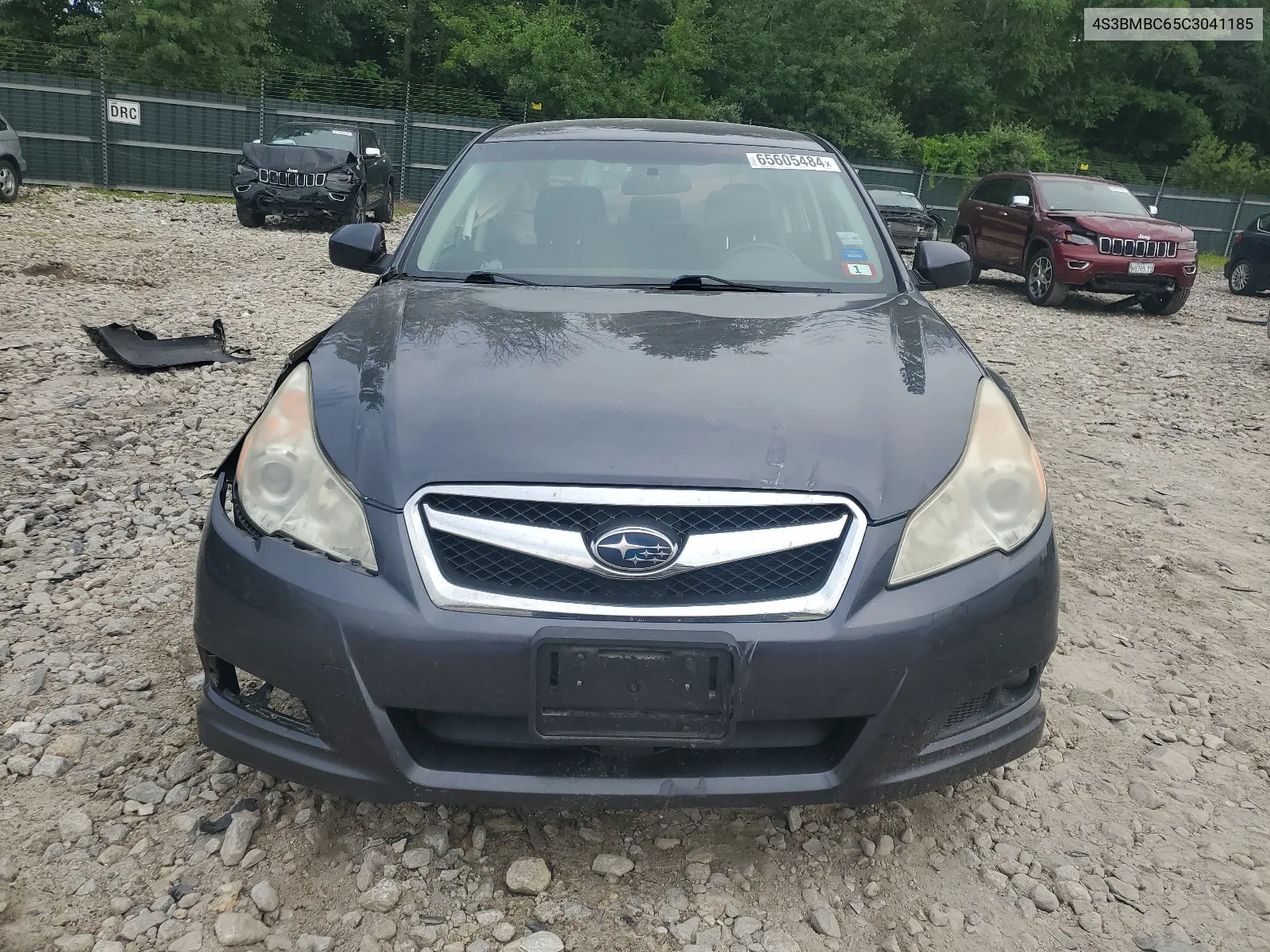 2012 Subaru Legacy 2.5I Premium VIN: 4S3BMBC65C3041185 Lot: 65605484