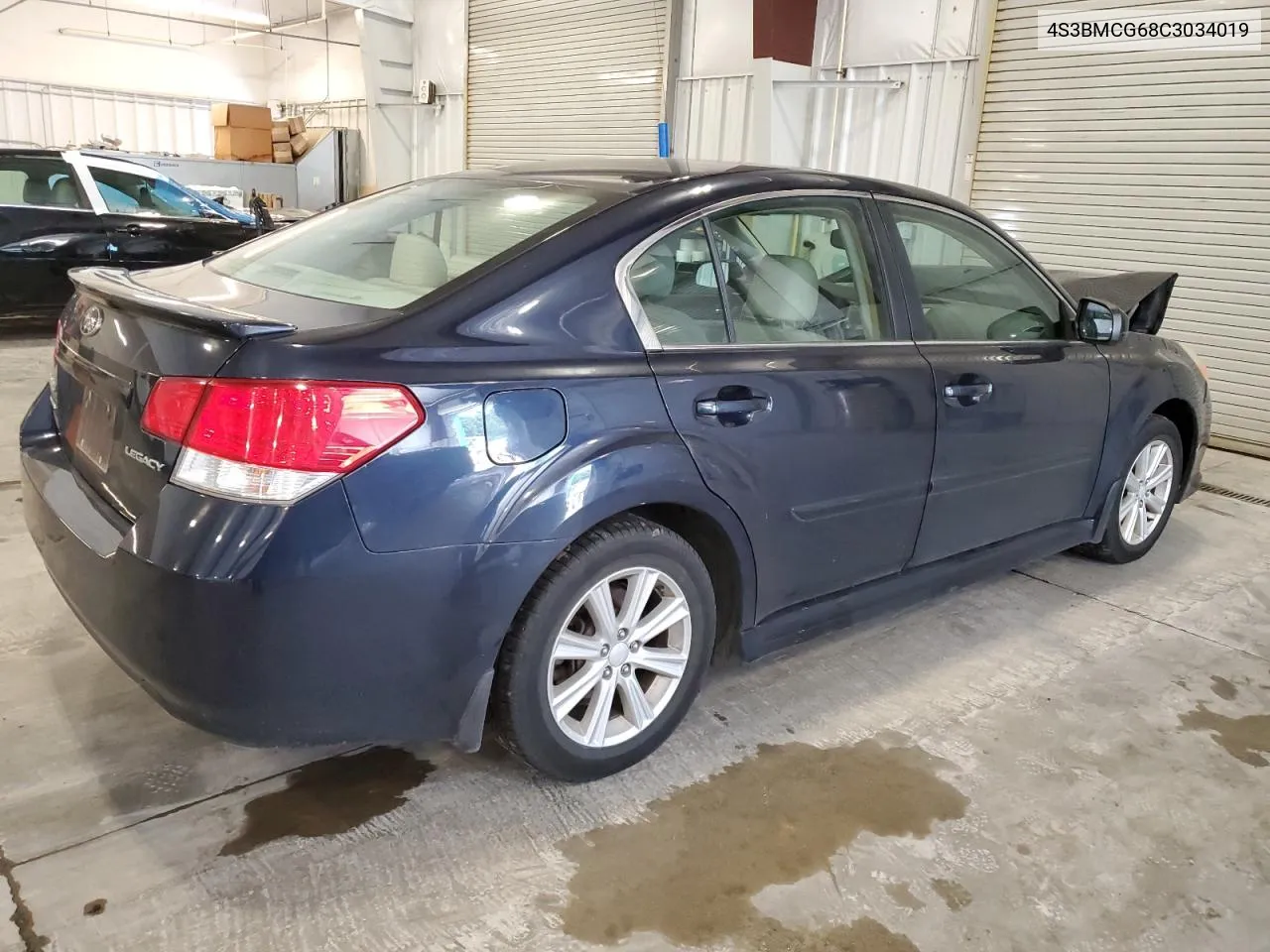 2012 Subaru Legacy 2.5I Premium VIN: 4S3BMCG68C3034019 Lot: 65693494